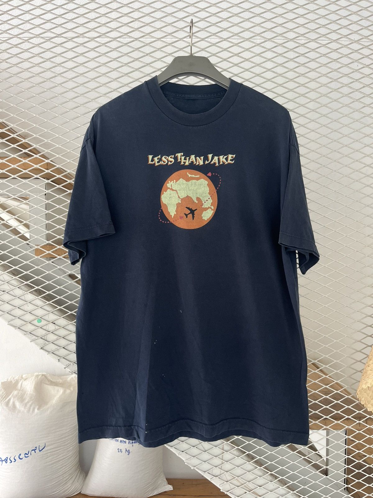 Vintage Vintage LESS THAN JAKE Gainesville Rock City 90’sband Tshirt Size US XL / EU 56 / 4 - 2 Thumbnail