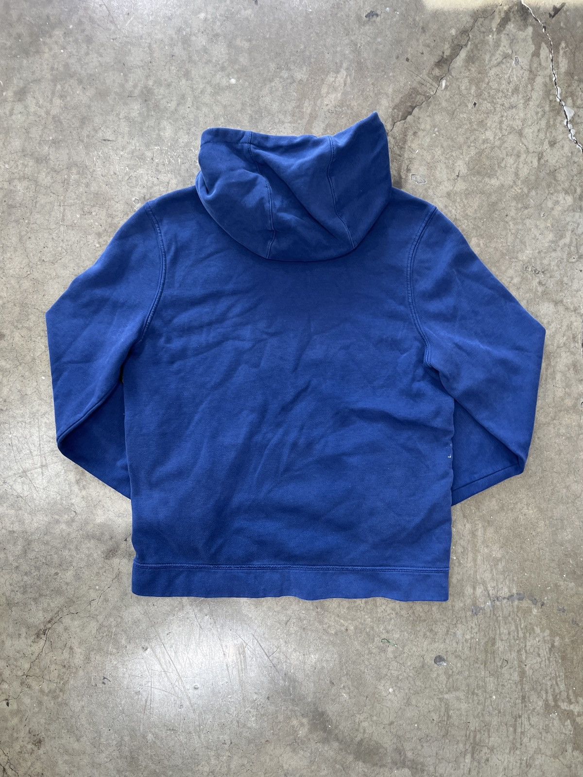 Nike Vintage 90s Nike Blue Faux Embroidered Swoosh XL Size US XL / EU 56 / 4 - 4 Thumbnail
