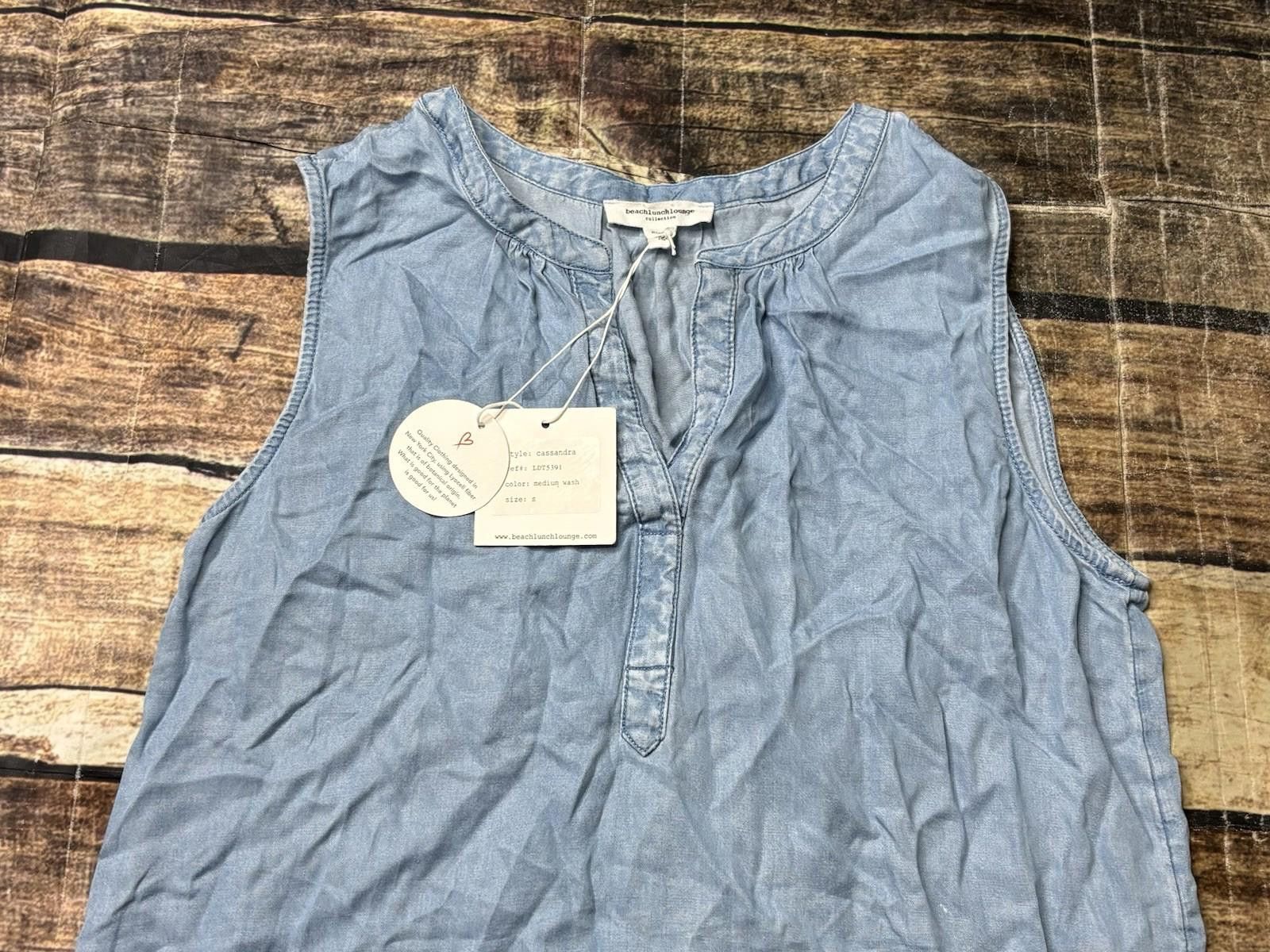 Other Beach Lunch Lounge Dress Women's Small Lyocell Shift NEW Size S / US 4 / IT 40 - 4 Thumbnail