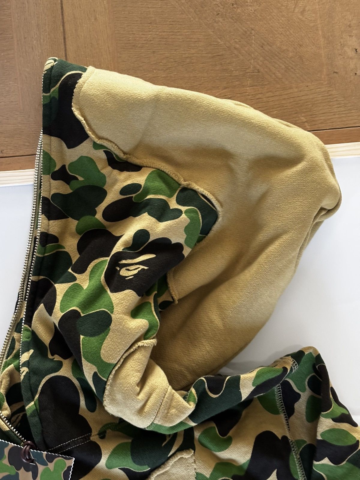 Bape Authentic ape bape abc camo patchwork full zip hoodie new Size US XL / EU 56 / 4 - 4 Thumbnail