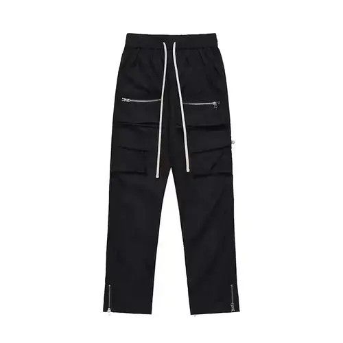 Designer zipper utility cargo pants Size US 32 / EU 48 - 1 Thumbnail