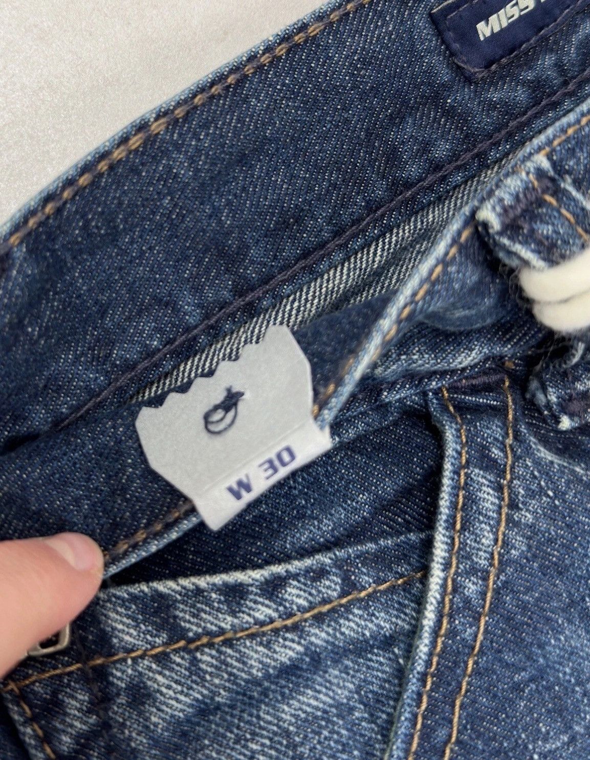 Miss Sixty DDP NEW Miss Sixty 60 Jeans Baggy Mila High Waist Flared y2k Size 30" / US 8 / IT 44 - 11 Thumbnail