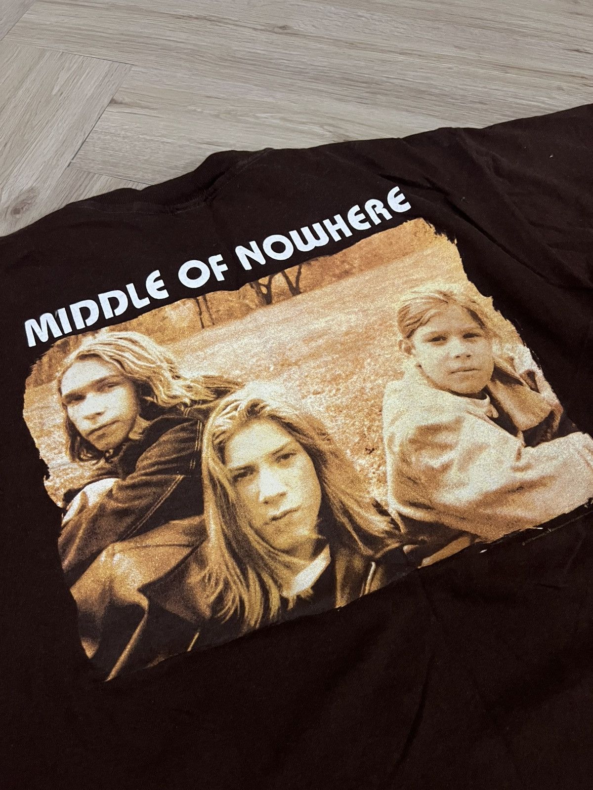 Band Tees × Vintage Vintage Hanson 90s Middle Of Nowhere Shirt Size US L / EU 52-54 / 3 - 4 Thumbnail
