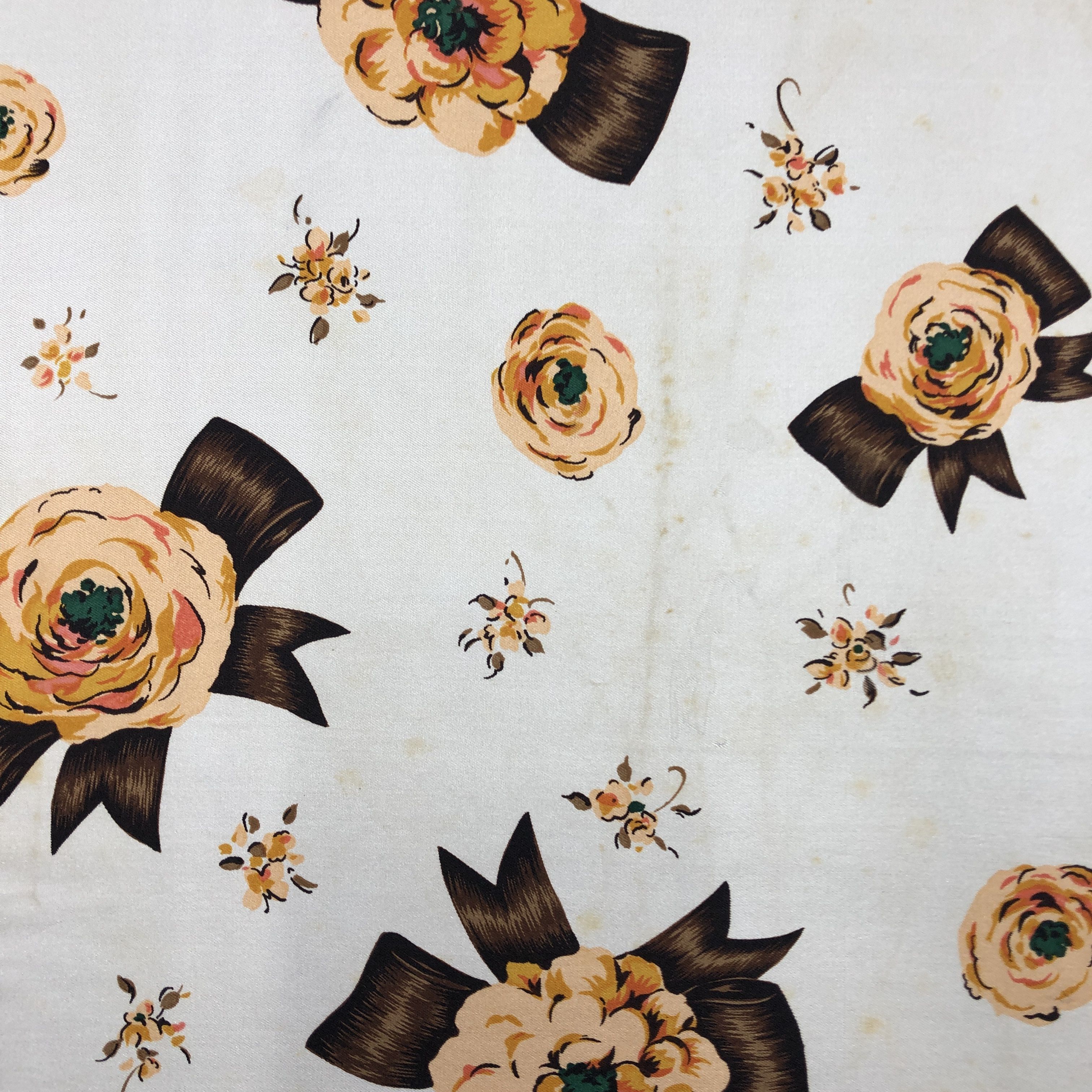 Japanese Brand Vintage Melrose SILK Scarf Twill Stole Wraps Scarves Size ONE SIZE - 13 Thumbnail