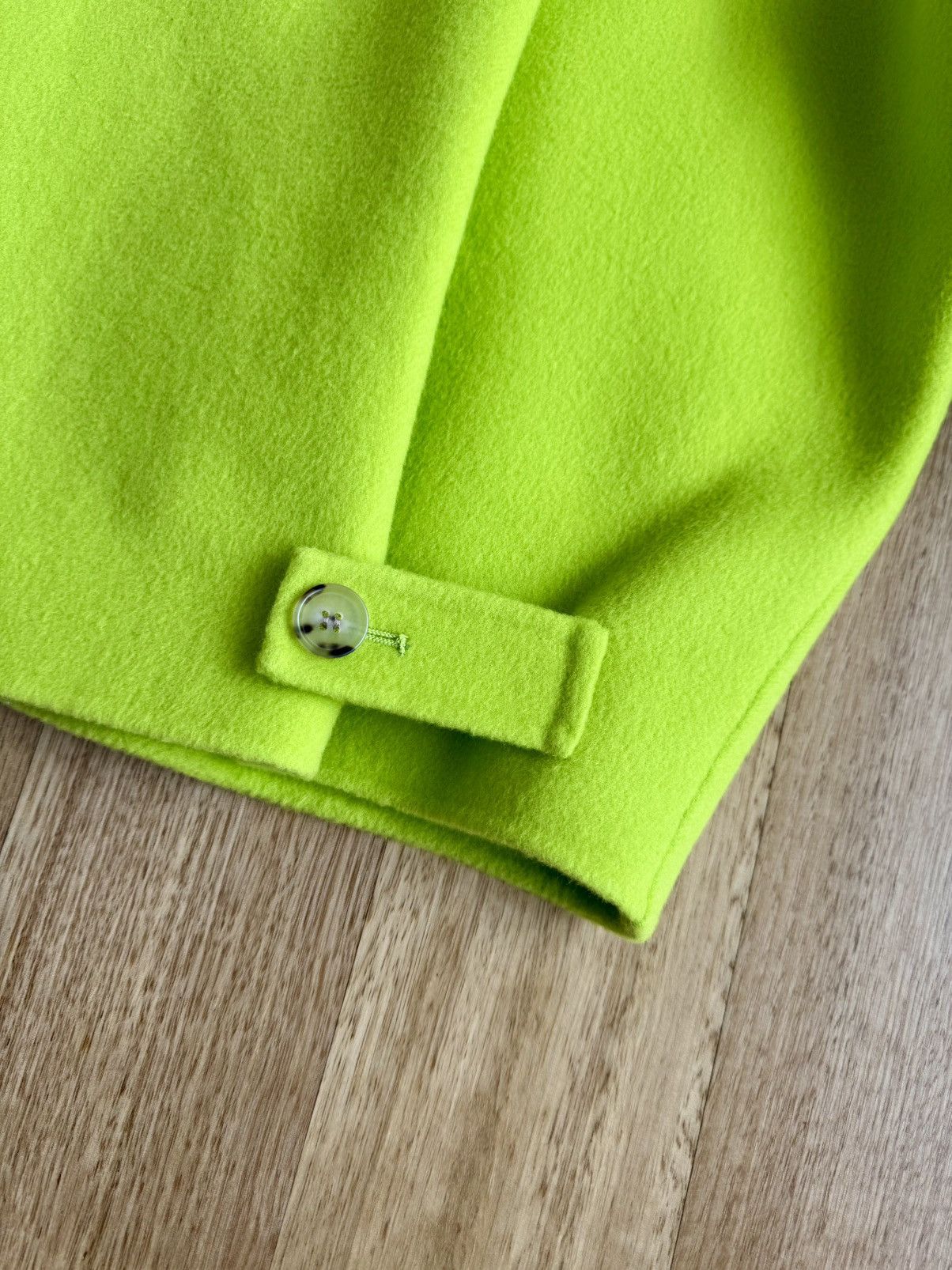 Acne Studios RARE Acne Studios Wool Jacket LIME GREEN Size 46 SS22 Size US S / EU 44-46 / 1 - 10 Thumbnail