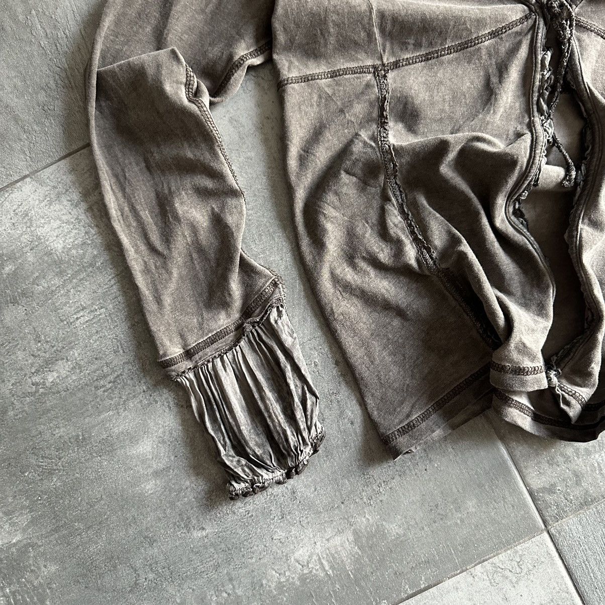 If Six Was Nine × Japanese Brand × Y/Project Vintage Japanese Style Longs-levee T-shirts Cardigan Y2K 00s Size L / US 10 / IT 46 - 6 Thumbnail