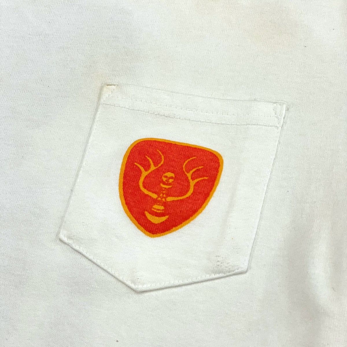 Anime Studio Ghibli "Laputa : Castle in the Sky" White Pocket Tee Size US M / EU 48-50 / 2 - 5 Thumbnail