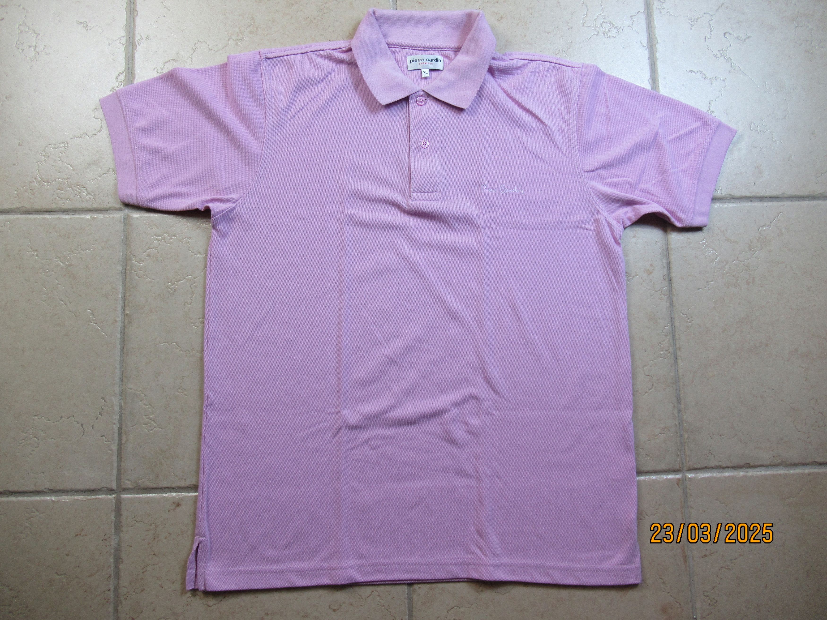 Pierre Cardin Pierre Cardin pink polo Size US XL / EU 56 / 4 - 1 Thumbnail