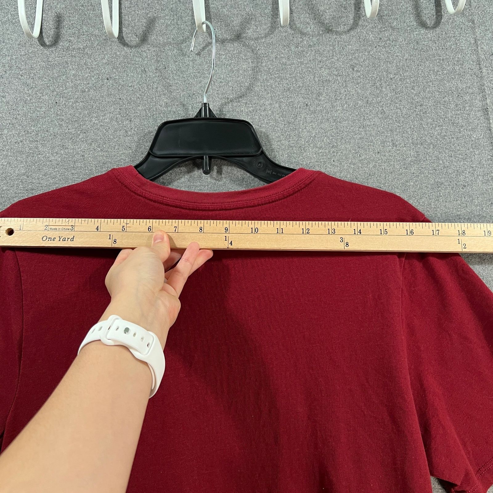 Nike Nike Dri-Fit T Shirt Red and White Outdoor Athletic Casual Size M / US 6-8 / IT 42-44 - 9 Thumbnail