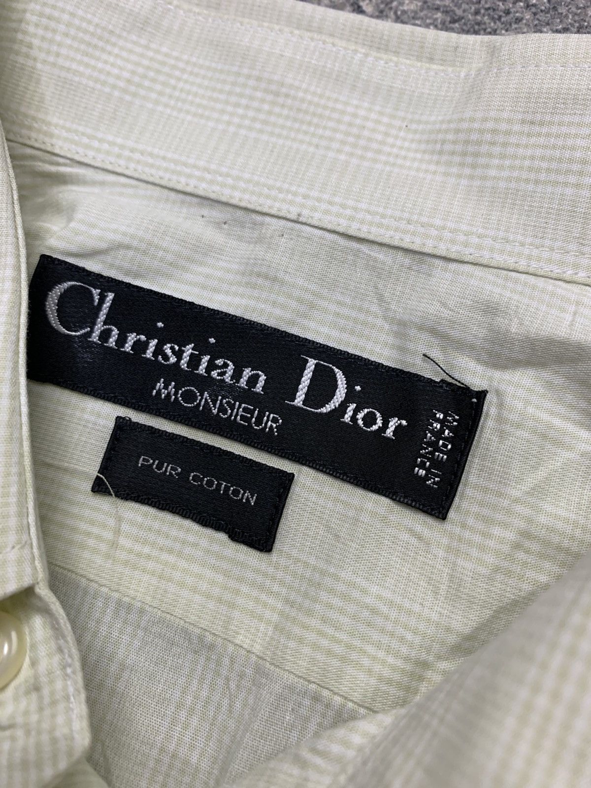 Christian Dior Monsieur 🐍 SOLD Christian Dior Monsieur - Vintage Button Ups Shirt Size US XL / EU 56 / 4 - 3 Thumbnail