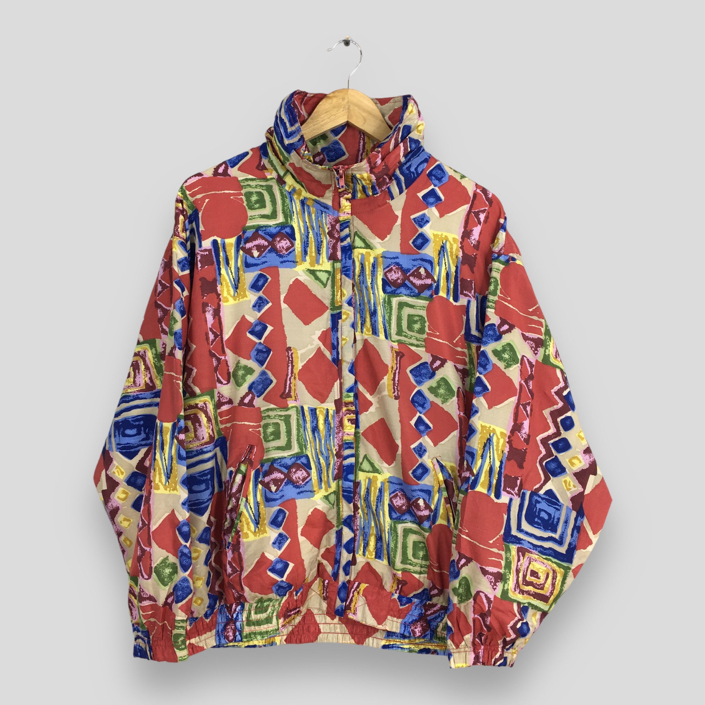 Vintage Vintage Pop Art Geometrical Retro Jacket Medium Size US M / EU 48-50 / 2 - 1 Thumbnail