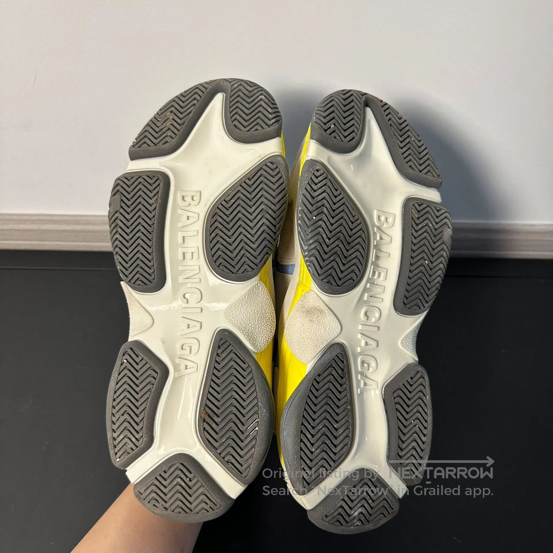 Balenciaga balenciaga triple s blue yellow sneakers size 37. Size US 6 / EU 39 - 5 Thumbnail