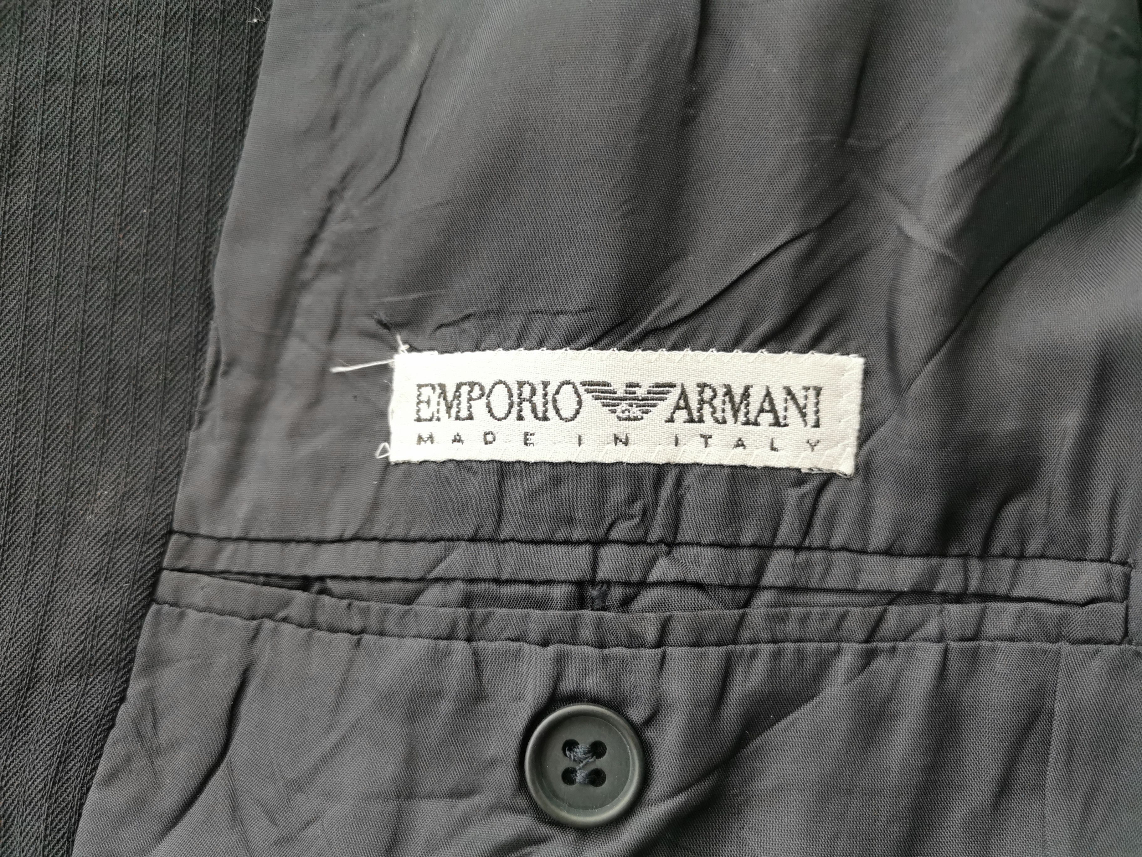 Emporio Armani Vintage Emporio Armani Wool Blazer Coat Made In Italy Size 42S - 5 Thumbnail