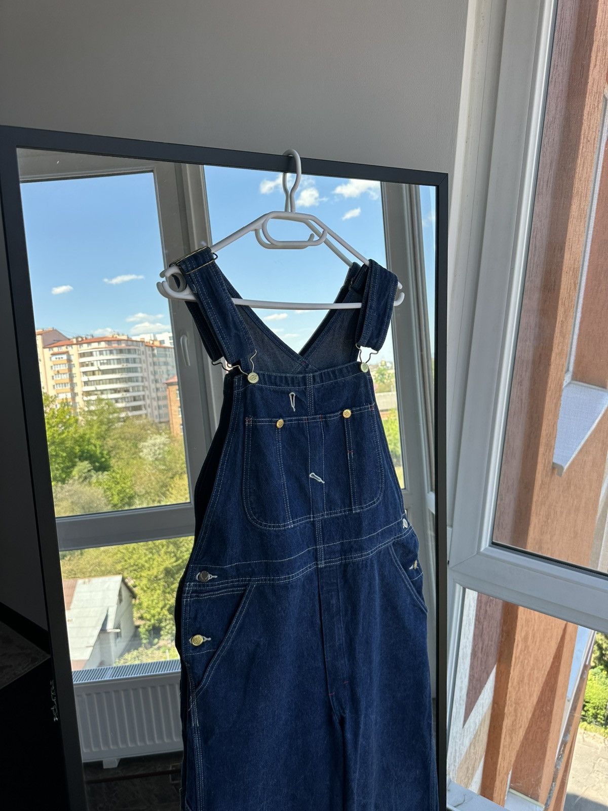 Dickies Vintage Dickies Woman Denim Workwear Overall Sz M Size 32" / US 10 / IT 46 - 2 Thumbnail