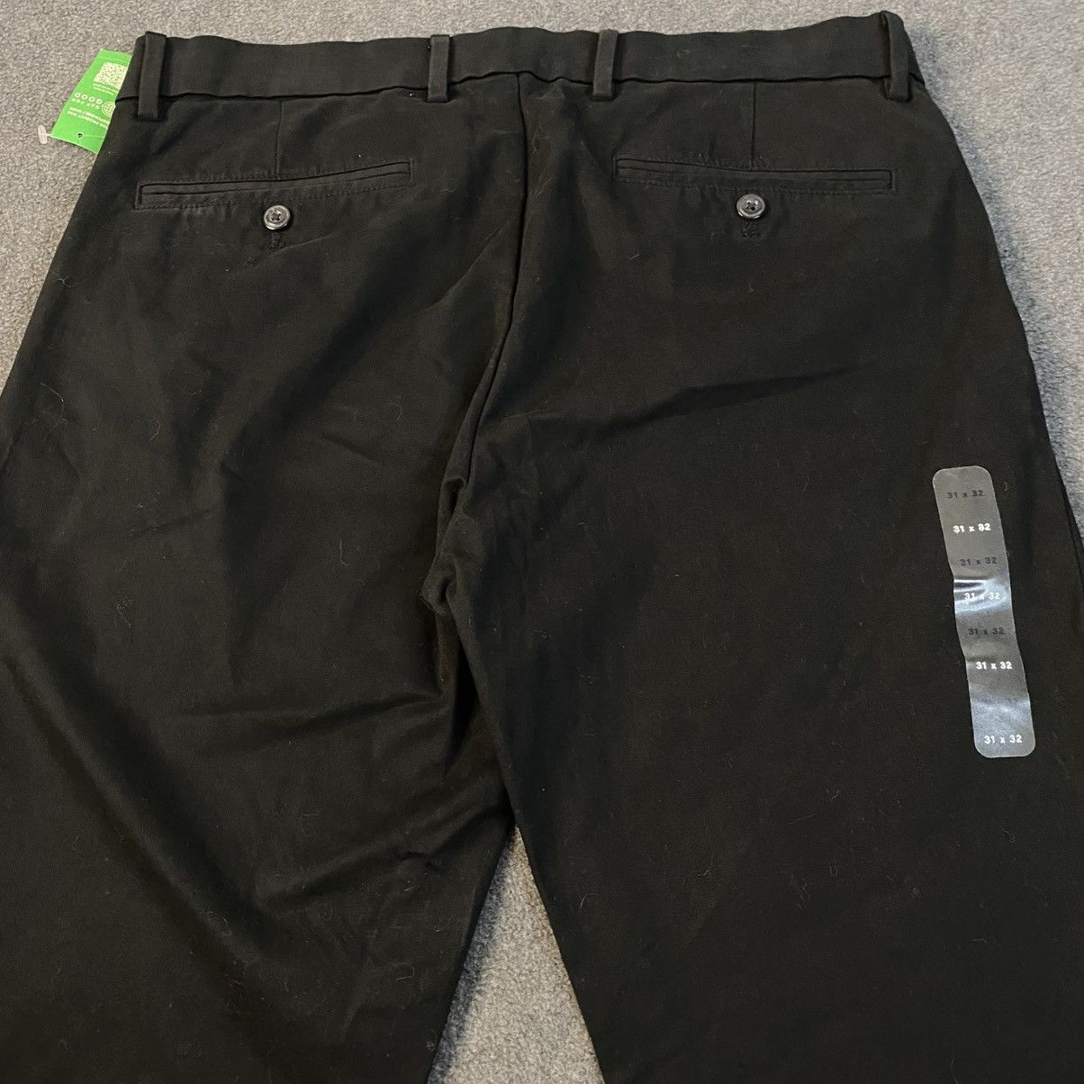 Gap GAP Slim Fit Pants Women's Black Skinny 31x32 NWT Size 31" - 6 Thumbnail
