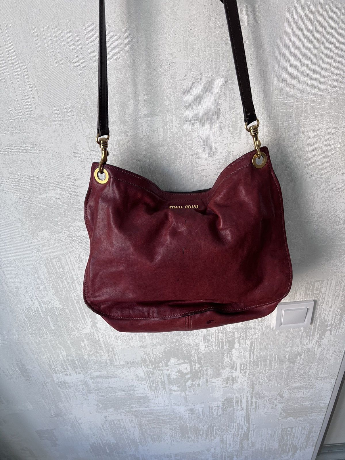 Miu Miu × Prada × Vintage vintage y2k miu miu large shopper handle bag tote leather Size ONE SIZE - 12 Thumbnail