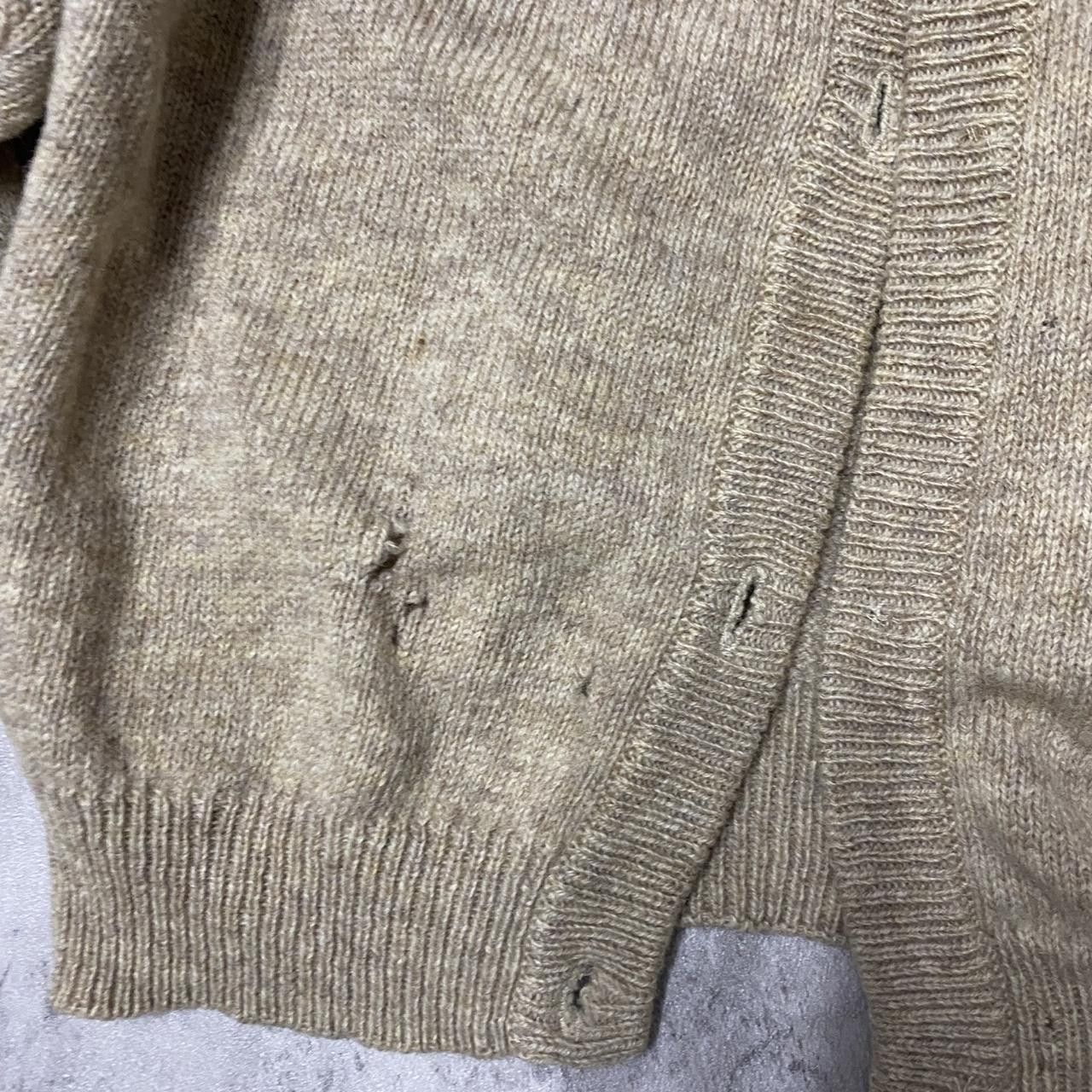 Other Floral embroidered cream wool cardigan Size US M / EU 48-50 / 2 - 3 Thumbnail