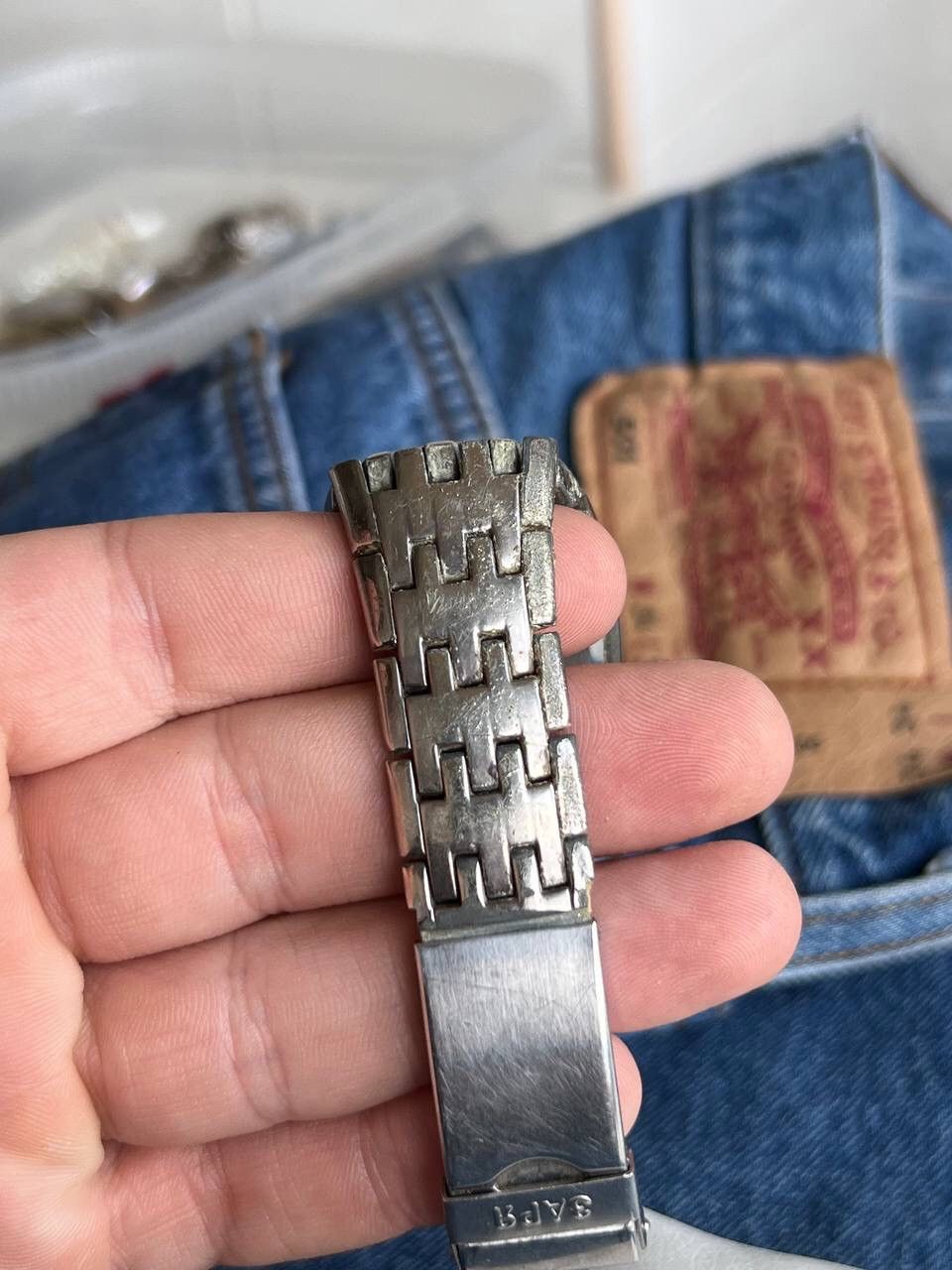 Japanese Brand × Vintage Vintage Japanese style futuristic Watch Bubble Glass OMAX Size ONE SIZE - 4 Thumbnail