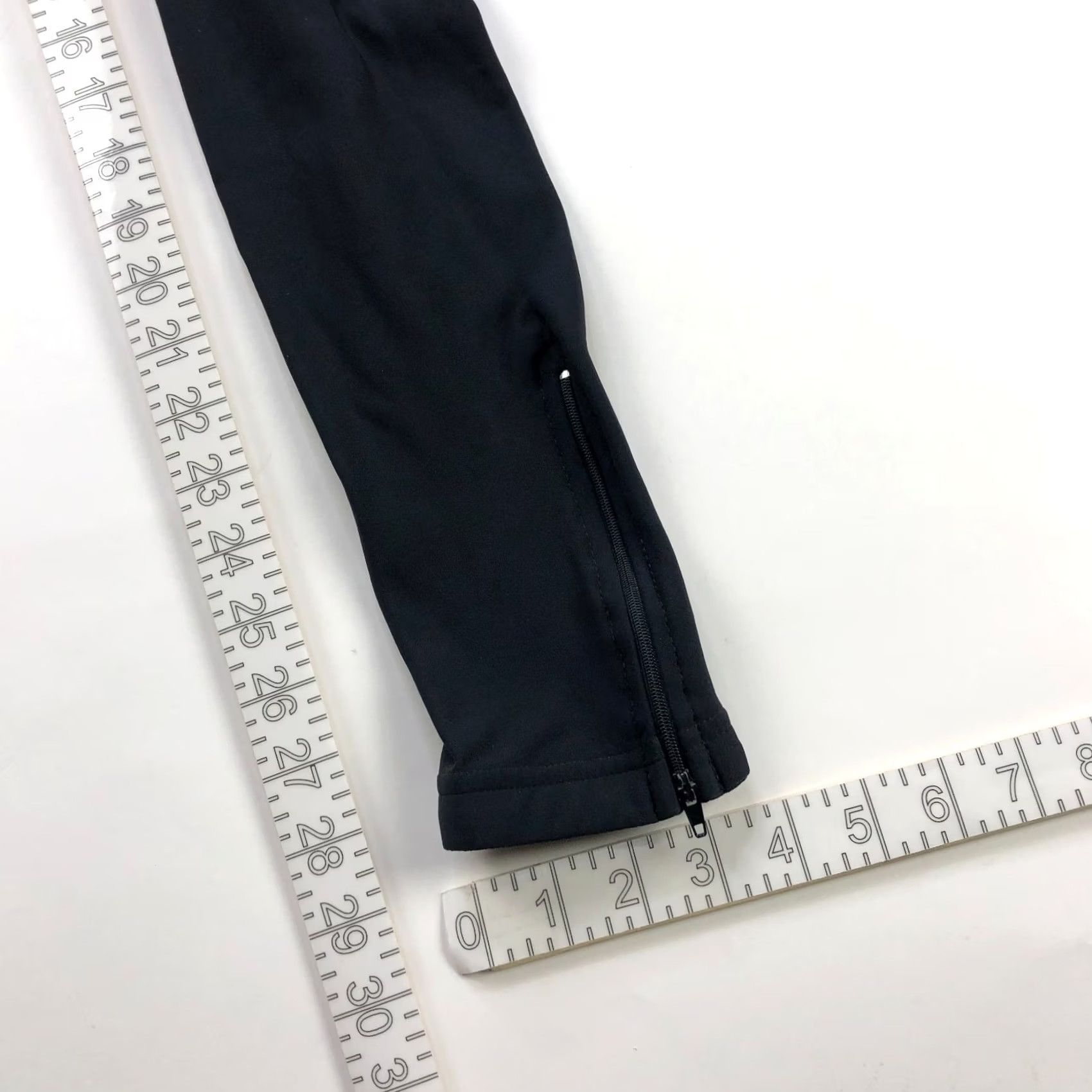 Diemme Biemme Pants Tights Women's Large 4 (Fit 25W 28L) Black Cycling Riding Ankle Zip Size 36" / US 14 / IT 50 - 4 Thumbnail
