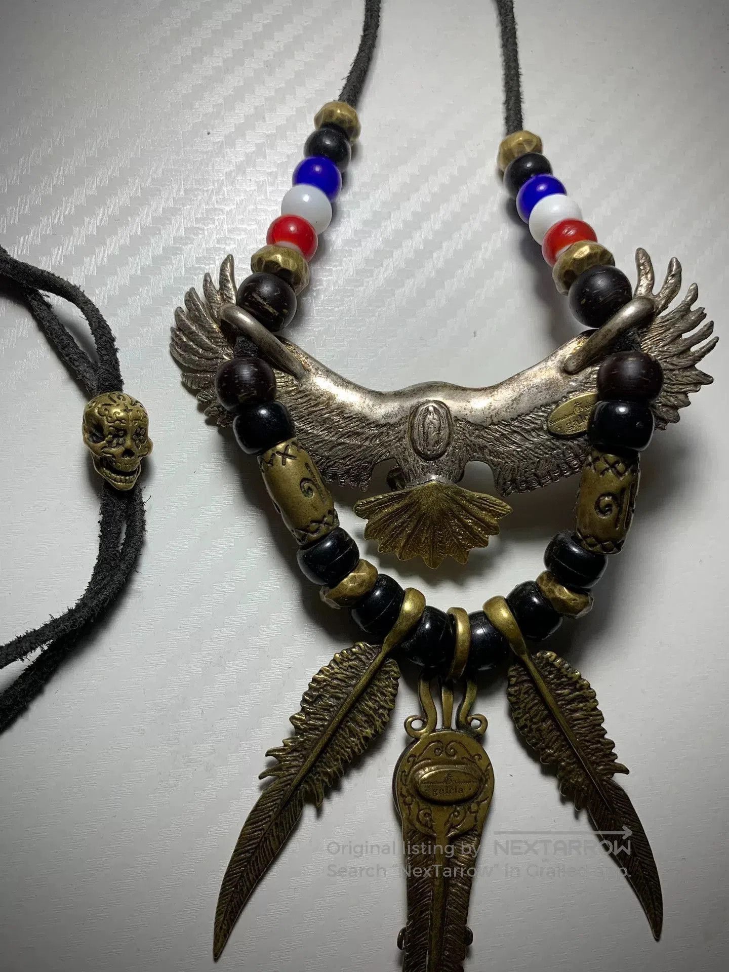 Vintage Vintage Eagle Pendant with Adjustable Necklace. Size ONE SIZE - 7 Thumbnail