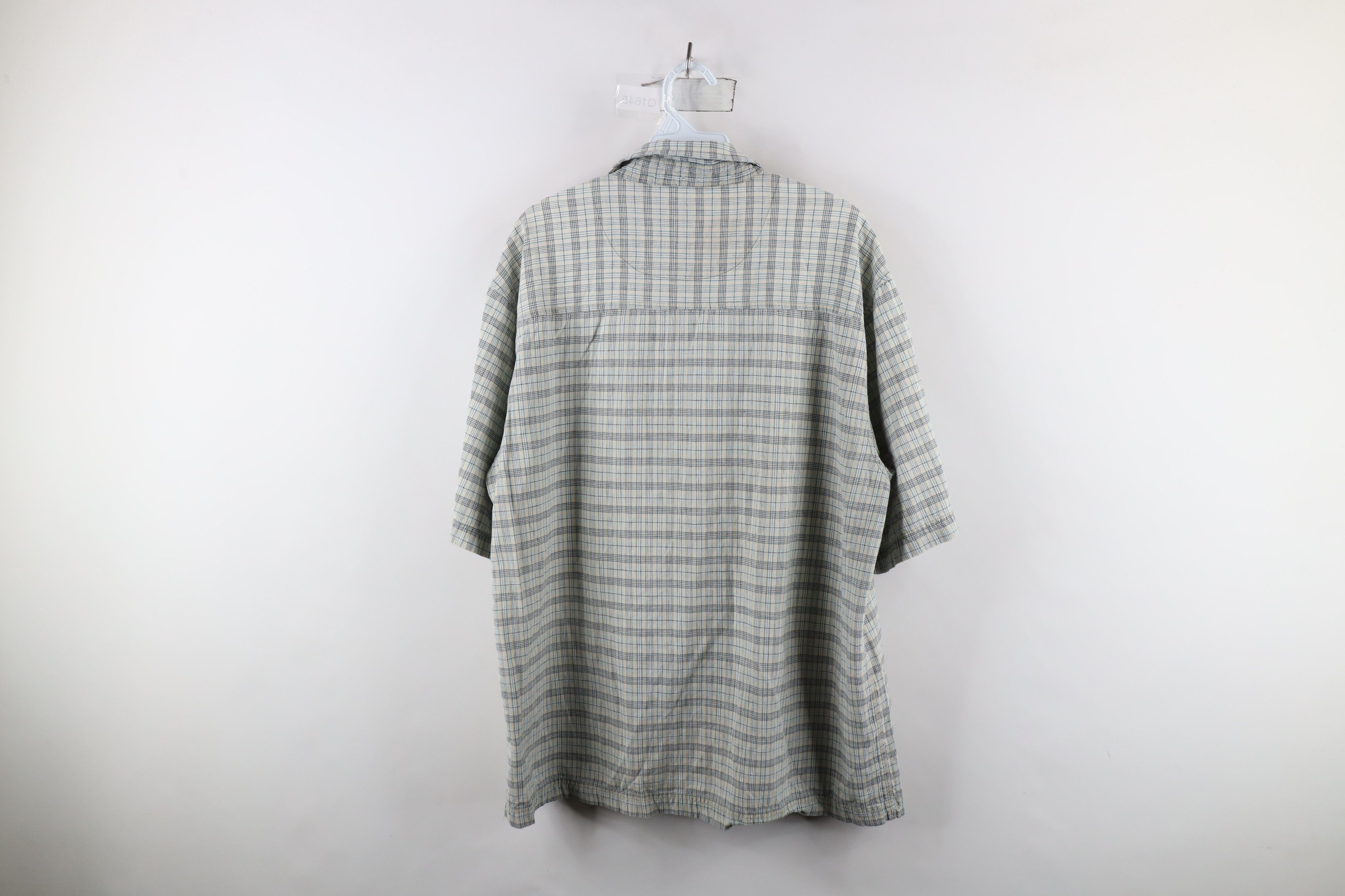 Vintage Vintage 90s Streetwear Short Sleeve Collared Button Shirt Size US L / EU 52-54 / 3 - 8 Thumbnail