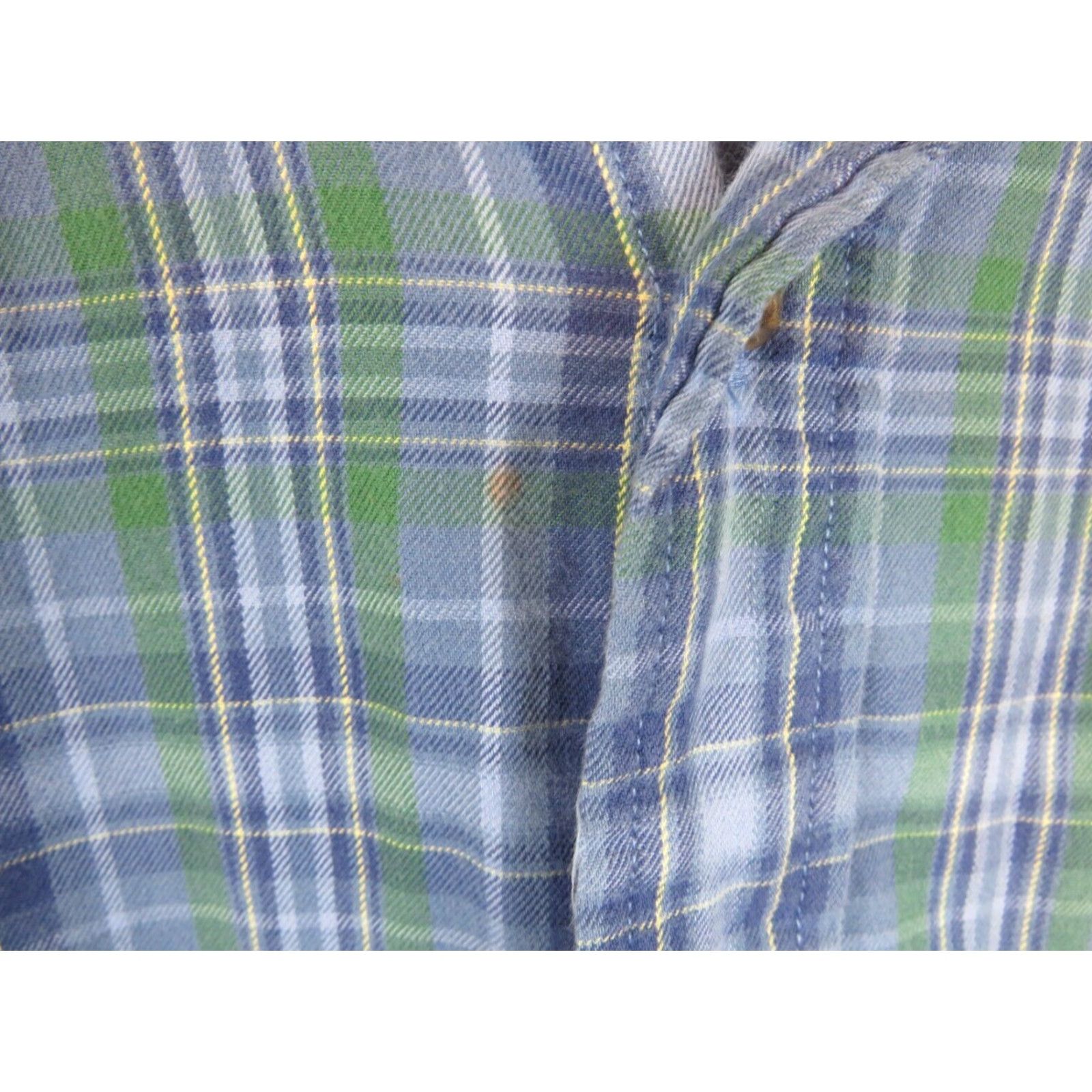 Eddie Bauer Eddie Bauer Button-Up Shirt Men Regular L Blue Green Plaid Multicolor Long Sleeve Front Button Down Shirt Size US L / EU 52-54 / 3 - 4 Thumbnail
