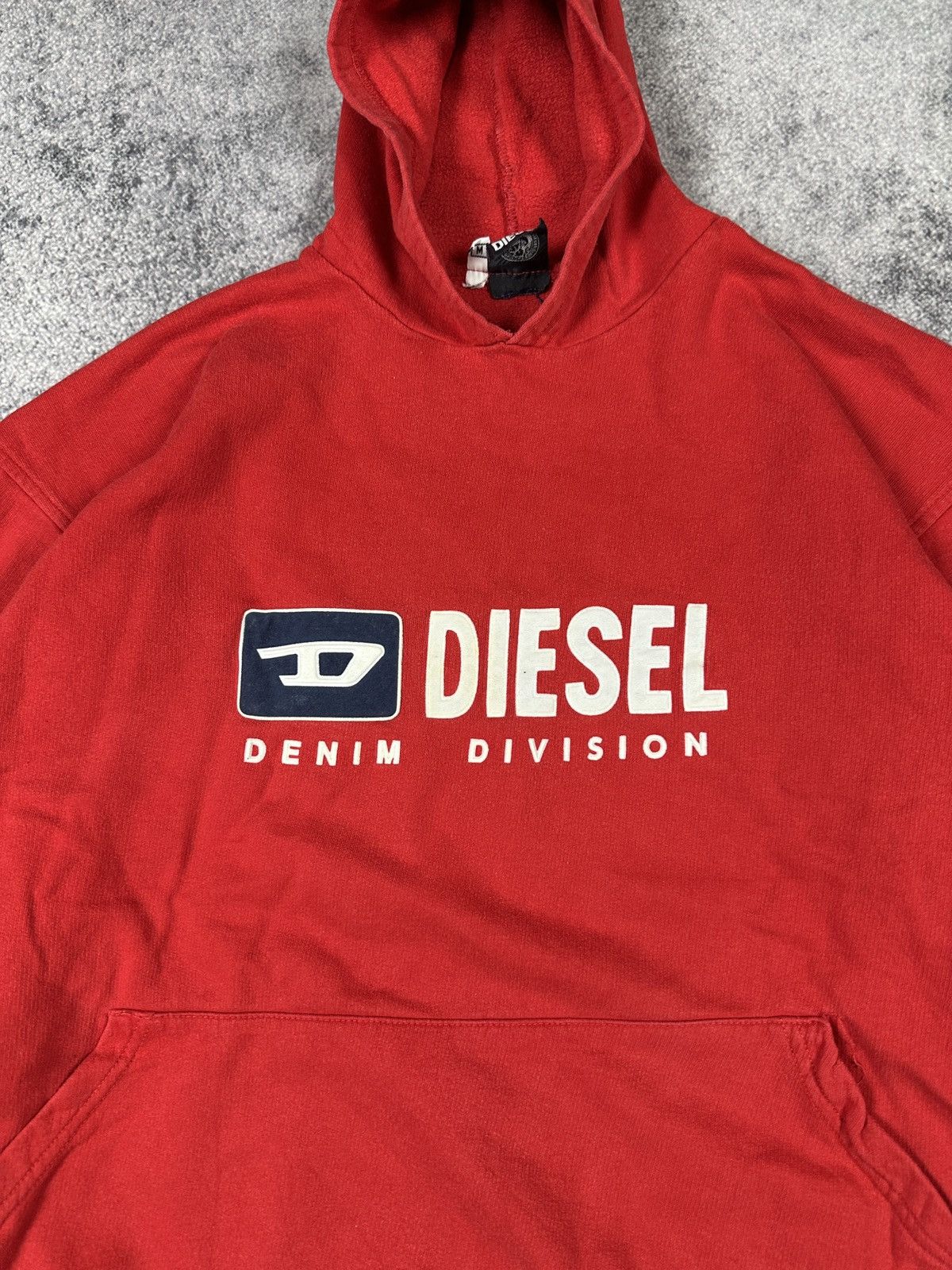Diesel Vintage Diesel Back Big Logo Hoodie Avant Garde Opium M Rare Size US M / EU 48-50 / 2 - 2 Thumbnail
