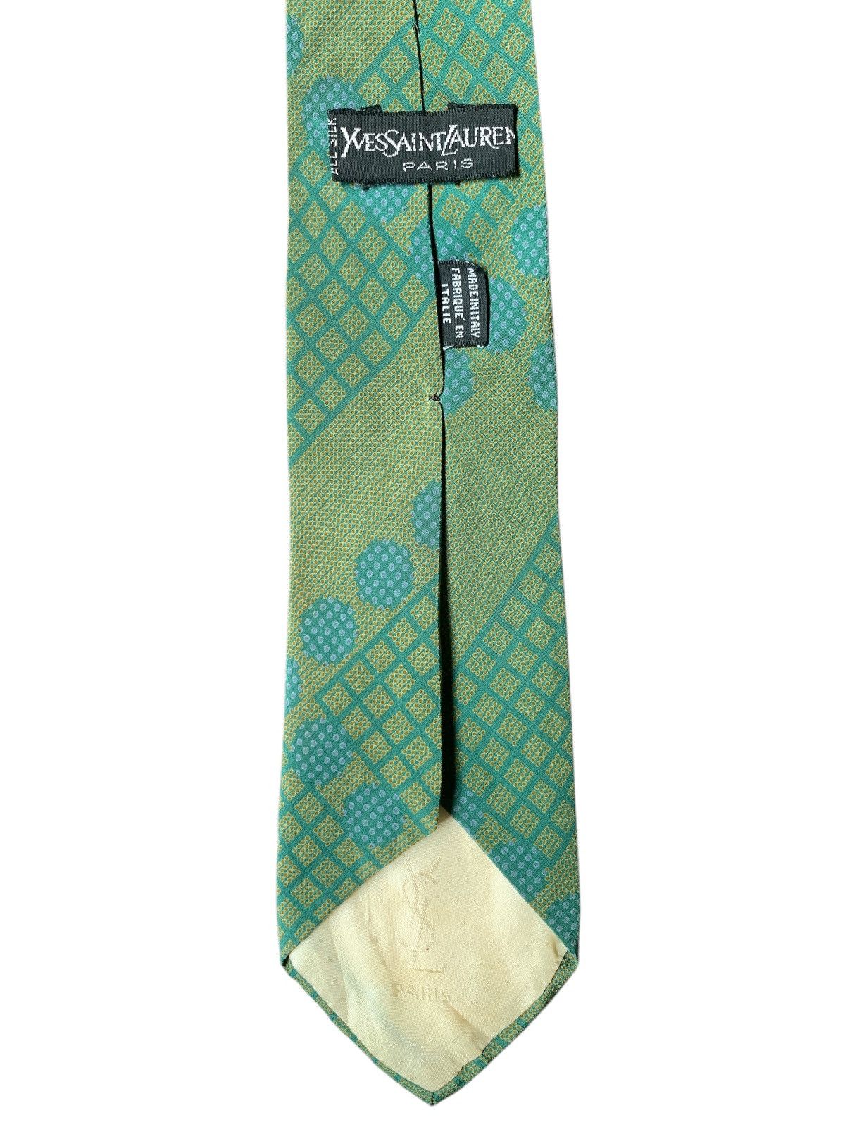 Designer × Vintage × Yves Saint Laurent Rare Design Vintage Yves Saint Laurent Ties Size ONE SIZE - 3 Thumbnail