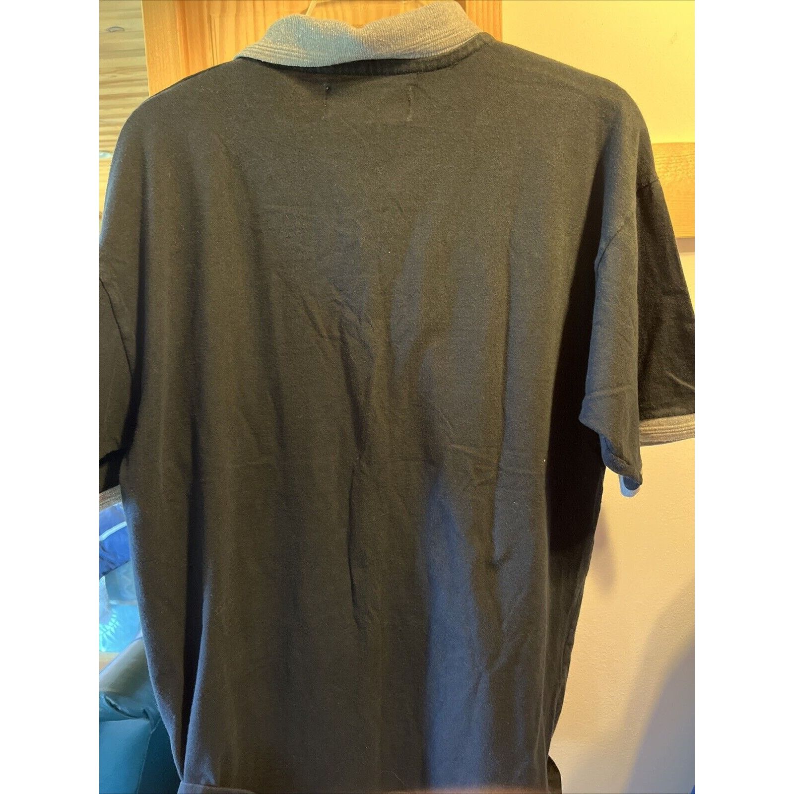 Other Giorgio Roveri Vintage Mens Polo Shirt XL Black Short Sleeve Size US XL / EU 56 / 4 - 8 Thumbnail