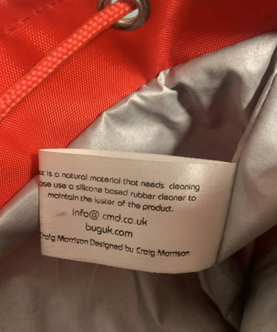 Craig Morrison Craig Morrison full red gen 2 bug bag rucksack Size ONE SIZE - 8 Thumbnail