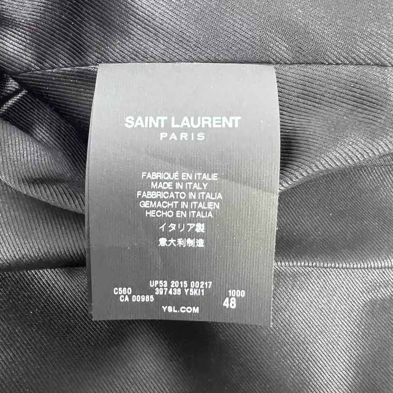 Saint Laurent Paris Saint Laurent 15fw five-zip motorcycle leather jacket 2504- Size US M / EU 48-50 / 2 - 5 Thumbnail