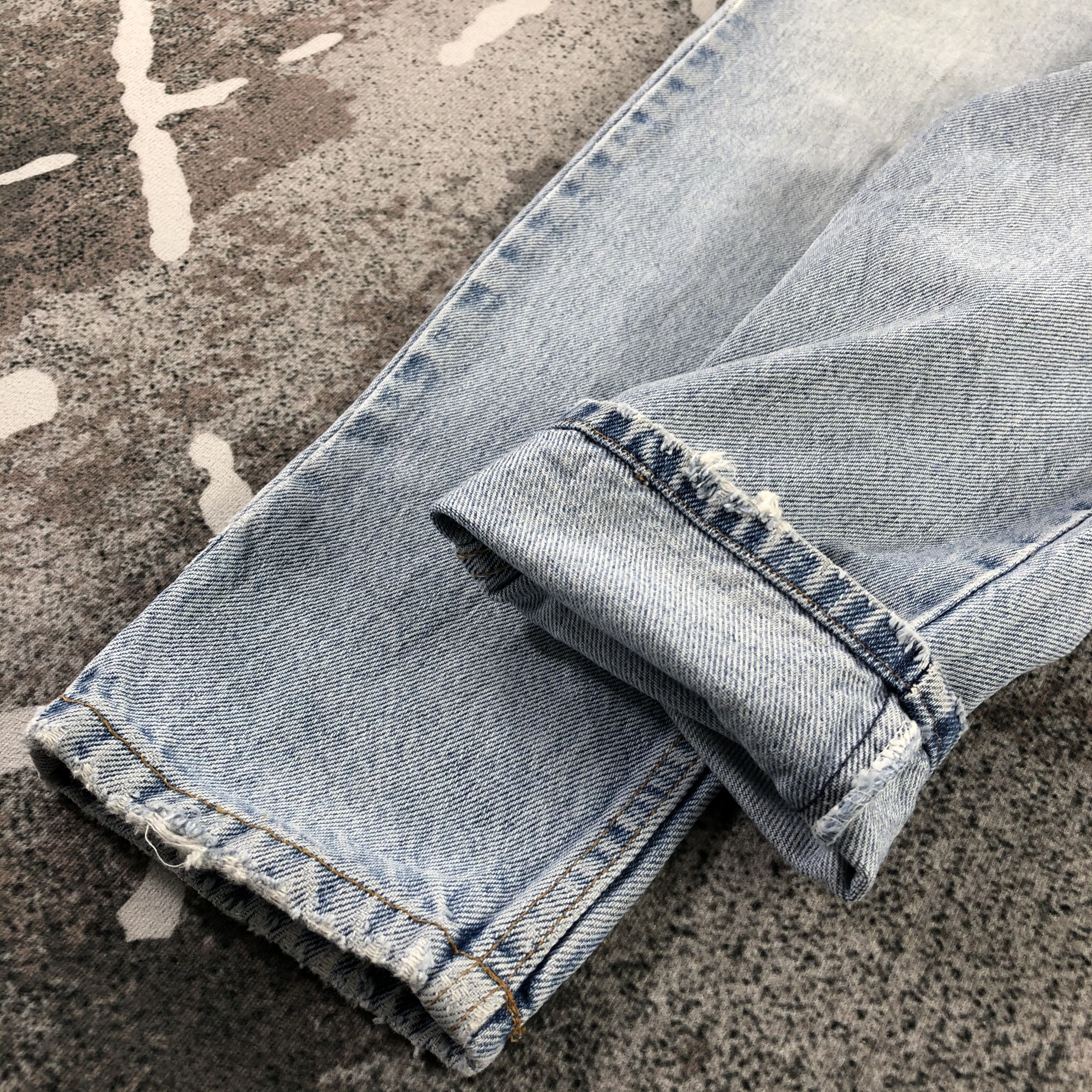 Levi's Vintage 90s Levi's 512 Jeans Light wash Denim size 25x28 Size 25" / US 0 / IT 36 - 7 Thumbnail