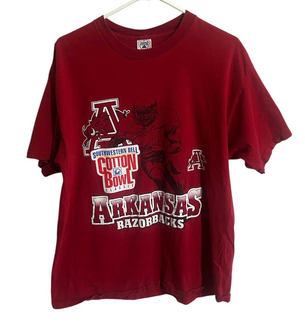Vintage Vintage Arizona Razorbacks Football Shirt Size XL Size US XL / EU 56 / 4 - 1 Thumbnail