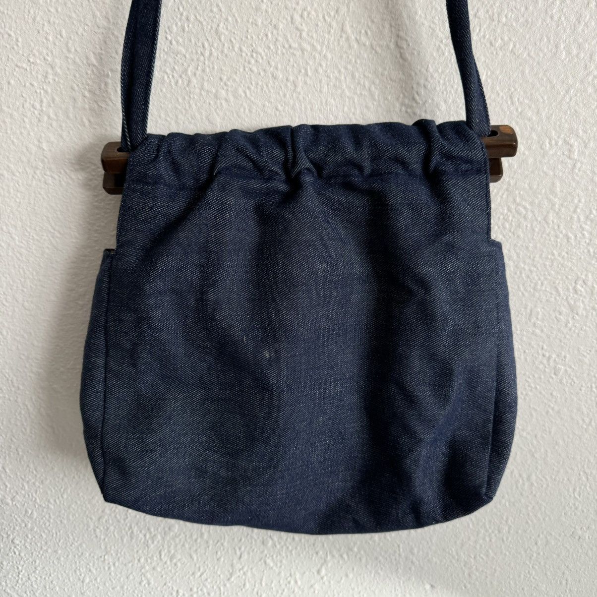 Other Vintage Y2K Blue Denim Yellow Butterfly Jean Crossbody Bag Size ONE SIZE - 5 Thumbnail