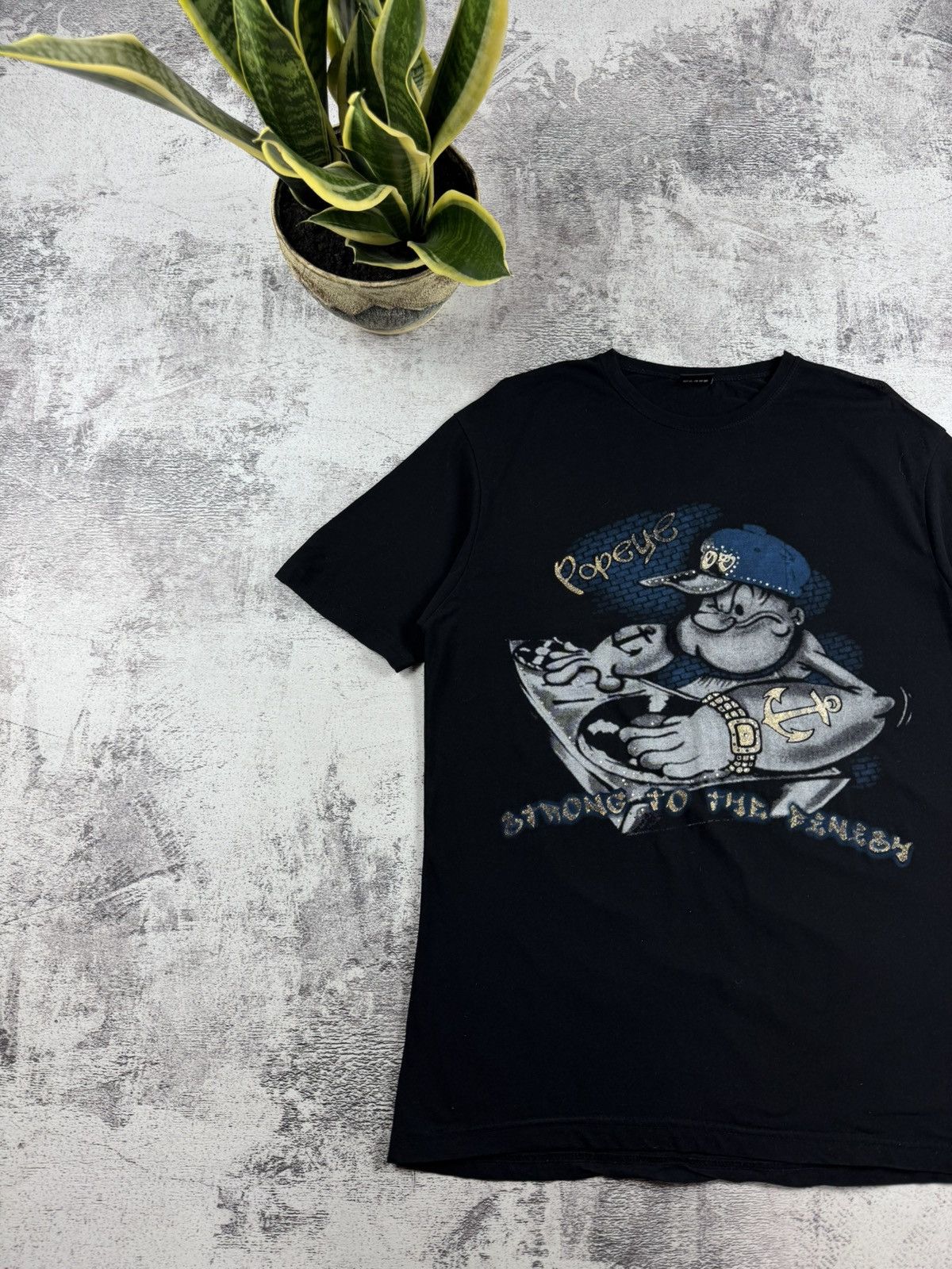 Vintage Dolce & Gabbana Rap Hip Hop Graphic Y2K Jersey T Shirt Tee Size US XL / EU 56 / 4 - 2 Thumbnail