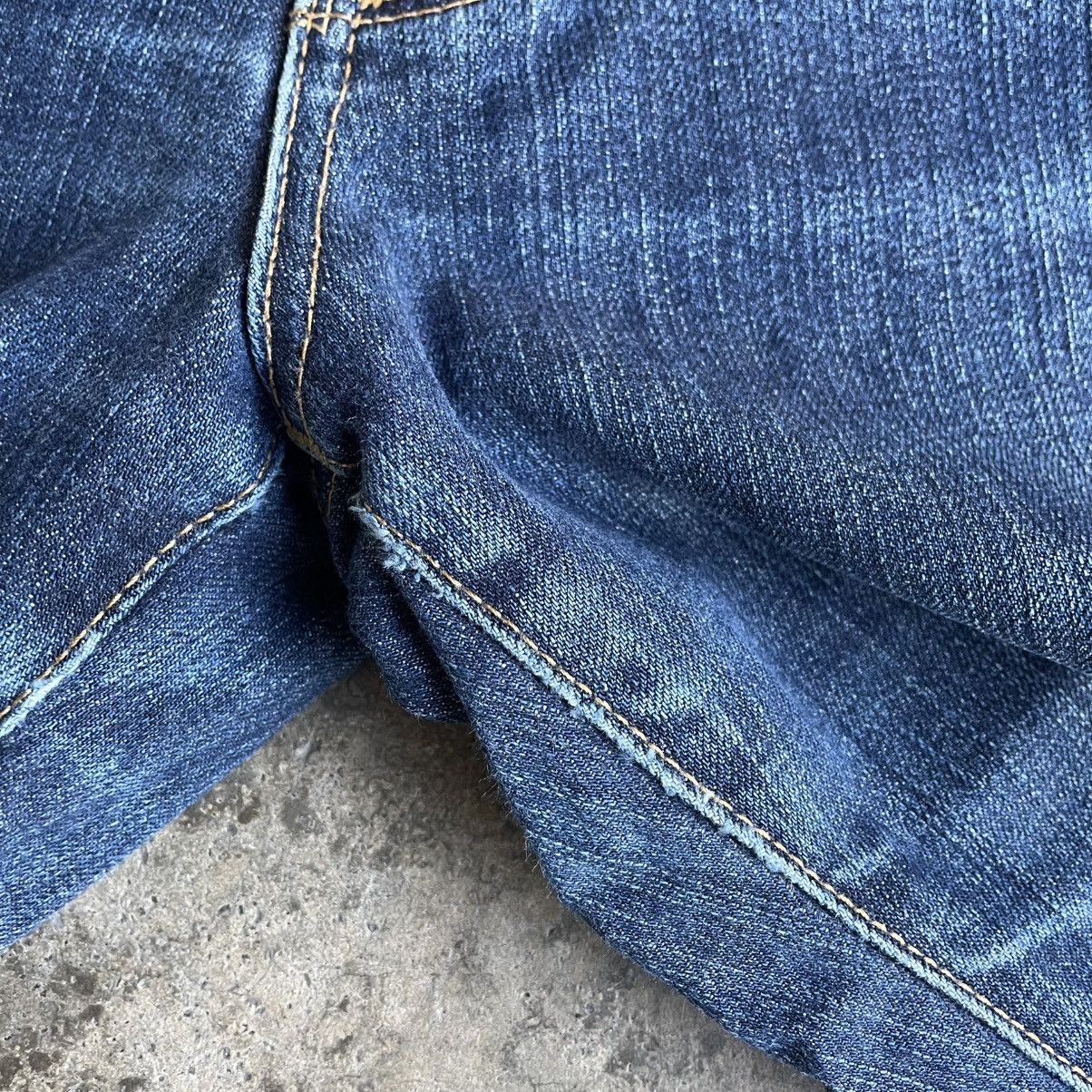 Wrangler 🔥Vintage Wrangler WM0383 Stoned Washed Ripped Denim Jeans Size US 29 - 8 Thumbnail