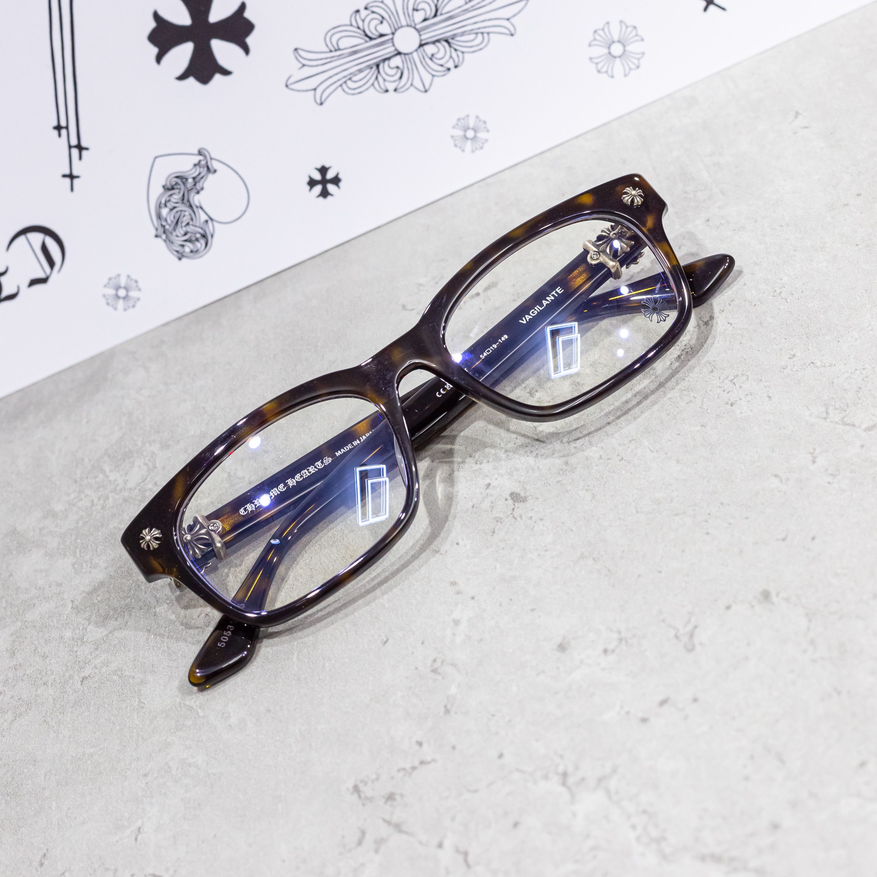 Chrome Hearts CHROME HEARTS VAGILANTE MIDNIGHT TORTOISE | Grailed