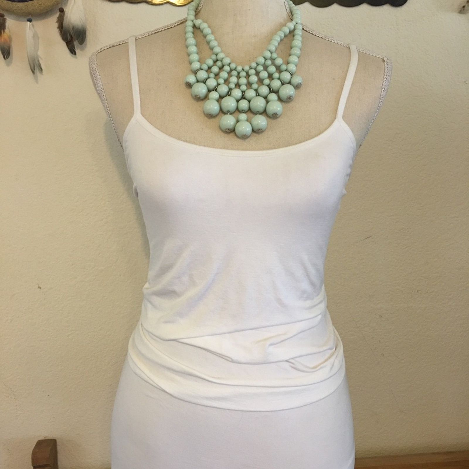 Jewelry Simple Addiction powder blue beaded necklace Size ONE SIZE - 4 Thumbnail