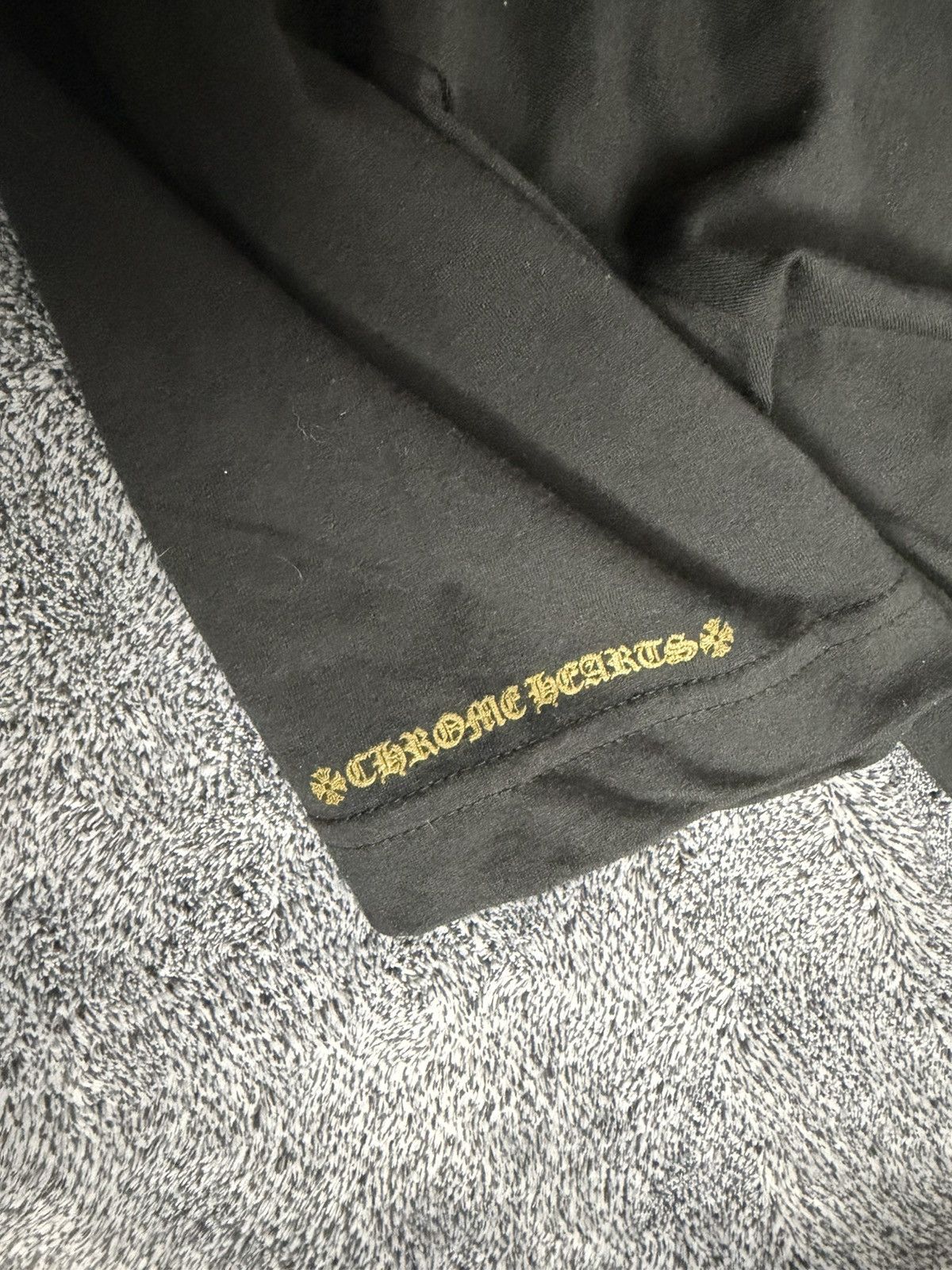 Chrome Hearts Chrome Hearts Neck Logo SS Pocket Crewneck Tee Black Size M Size US M / EU 48-50 / 2 - 12 Thumbnail