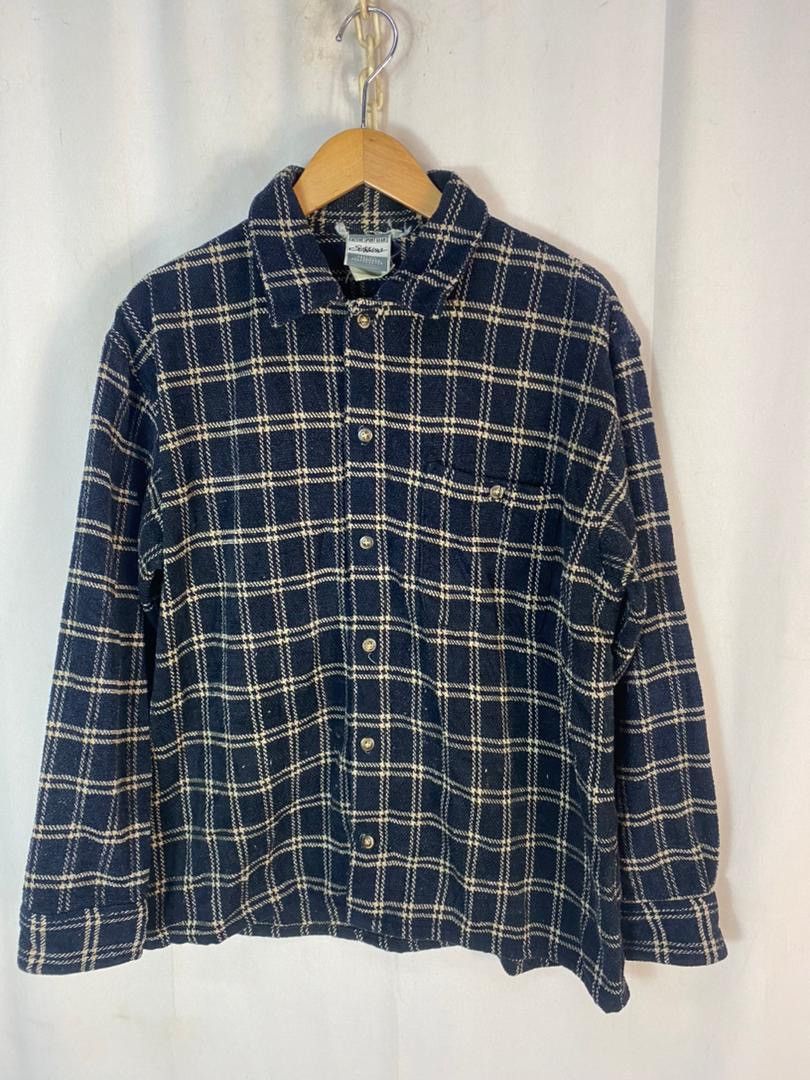 Flannel × Japanese Brand Scommessa single pocket button up shirt Size US L / EU 52-54 / 3 - 1 Thumbnail