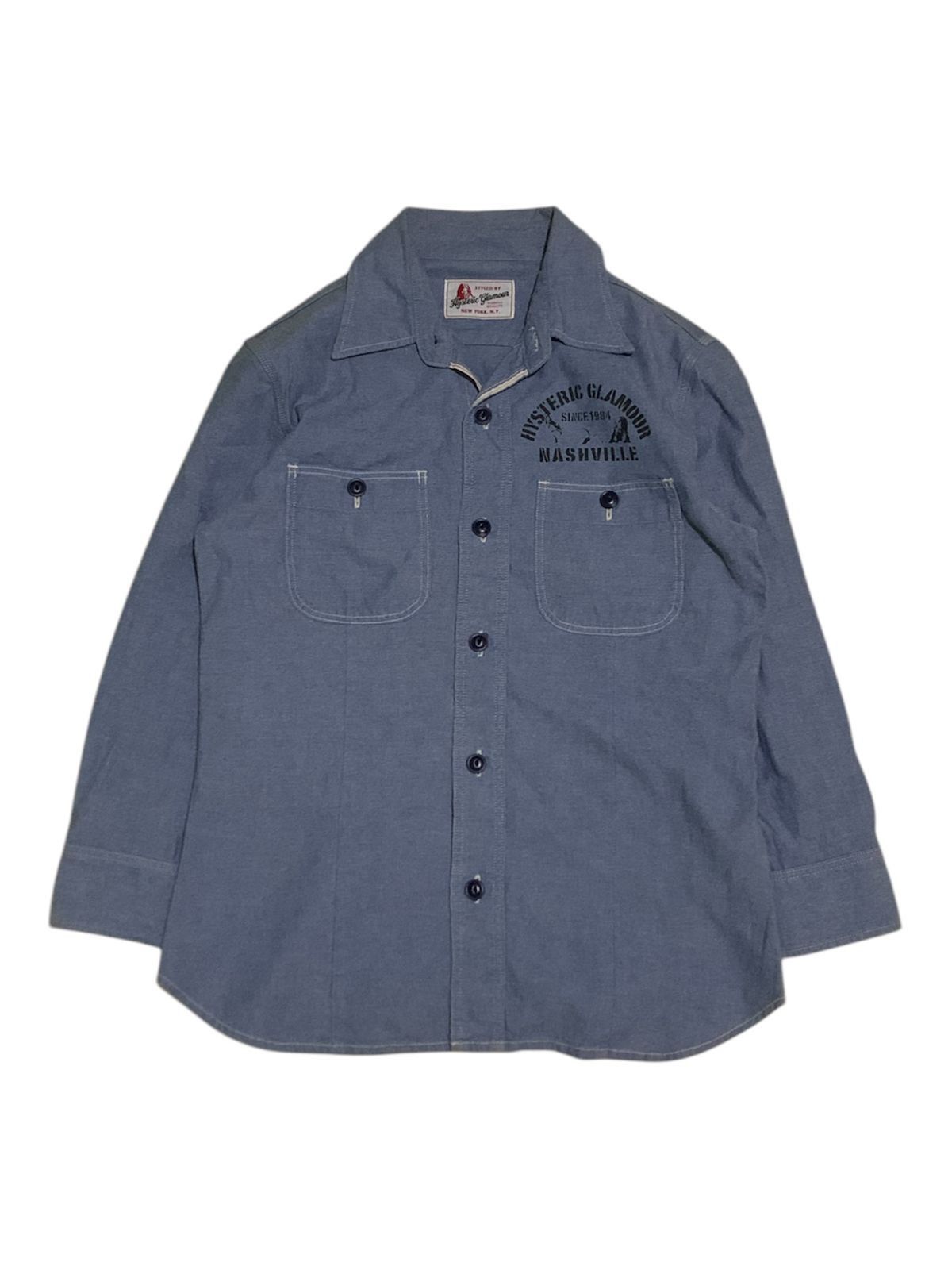 20471120 × Beauty Beast × Hysteric Glamour 2000's Hysteric Glamour Shirt Size US S / EU 44-46 / 1 - 1 Thumbnail
