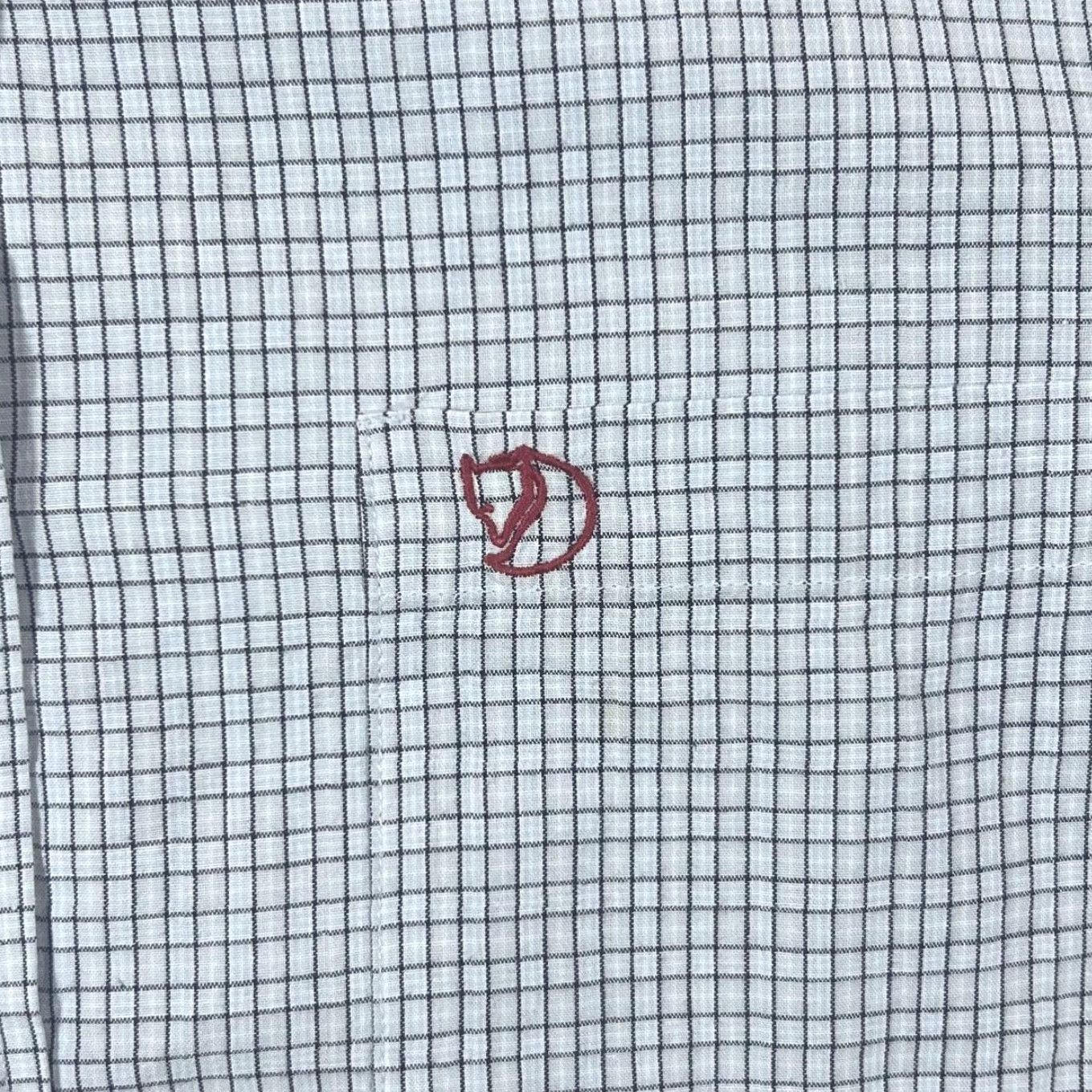 Vintage VINTAGE Fjallraven Light Blue White Check Long Sleeve Cotton Shirt Women's Small Shirt Women XS-Size? Size S / US 4 / IT 40 - 4 Thumbnail