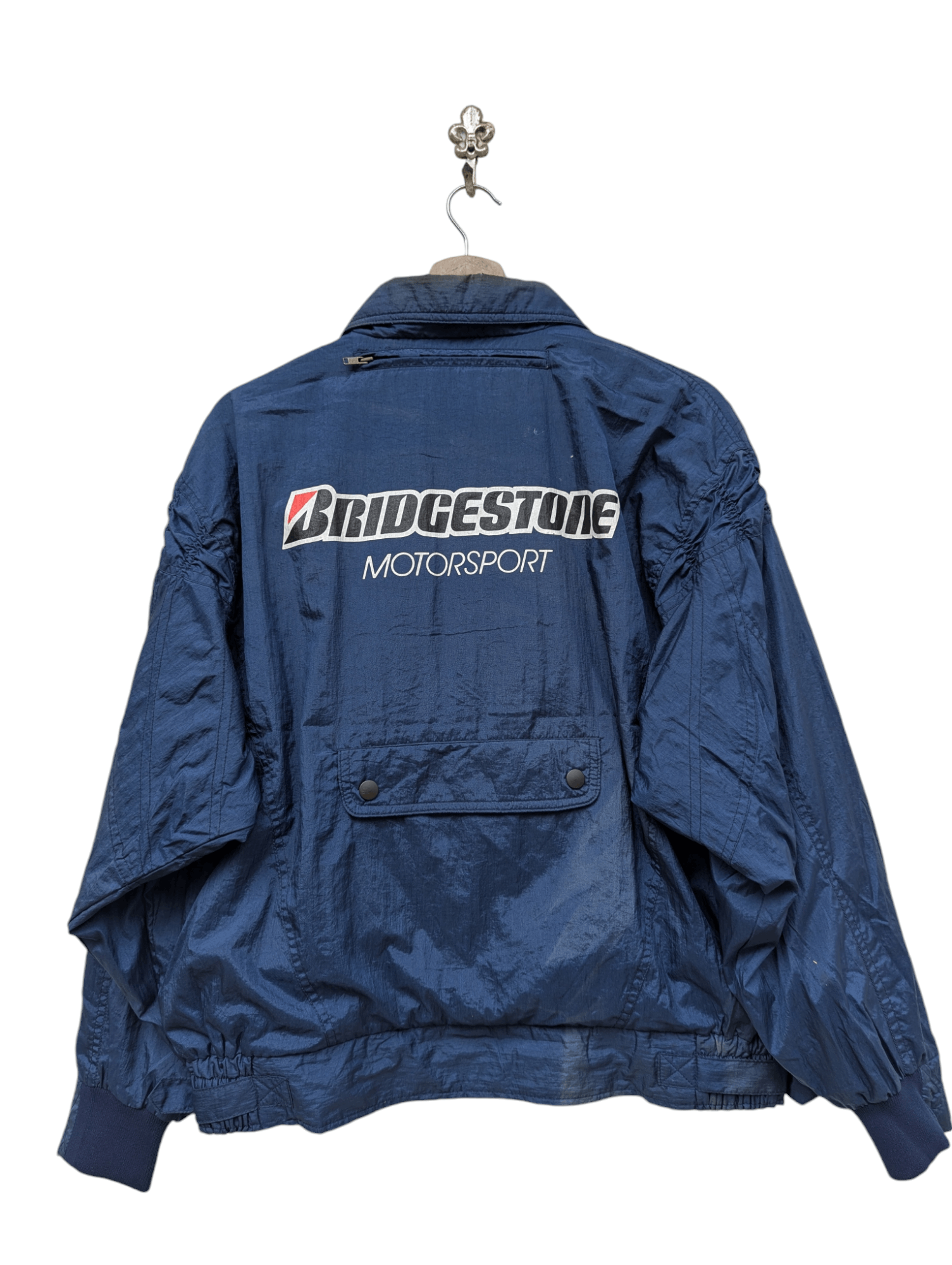 Japanese Brand VINTAGE BRIDGESTONE MOTORSPORTS BOMBER SWEATER Size US M / EU 48-50 / 2 - 1 Thumbnail