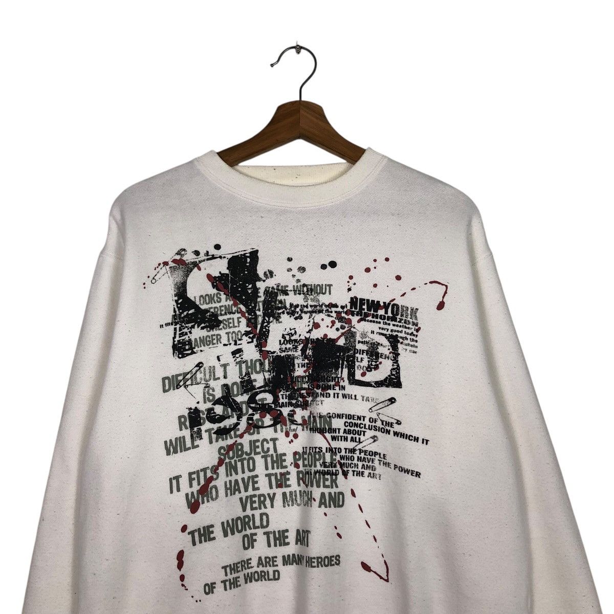 Japanese Brand 📌Vintage Sweatshirt Streetwear Breaks Big Logo Size US M / EU 48-50 / 2 - 4 Thumbnail