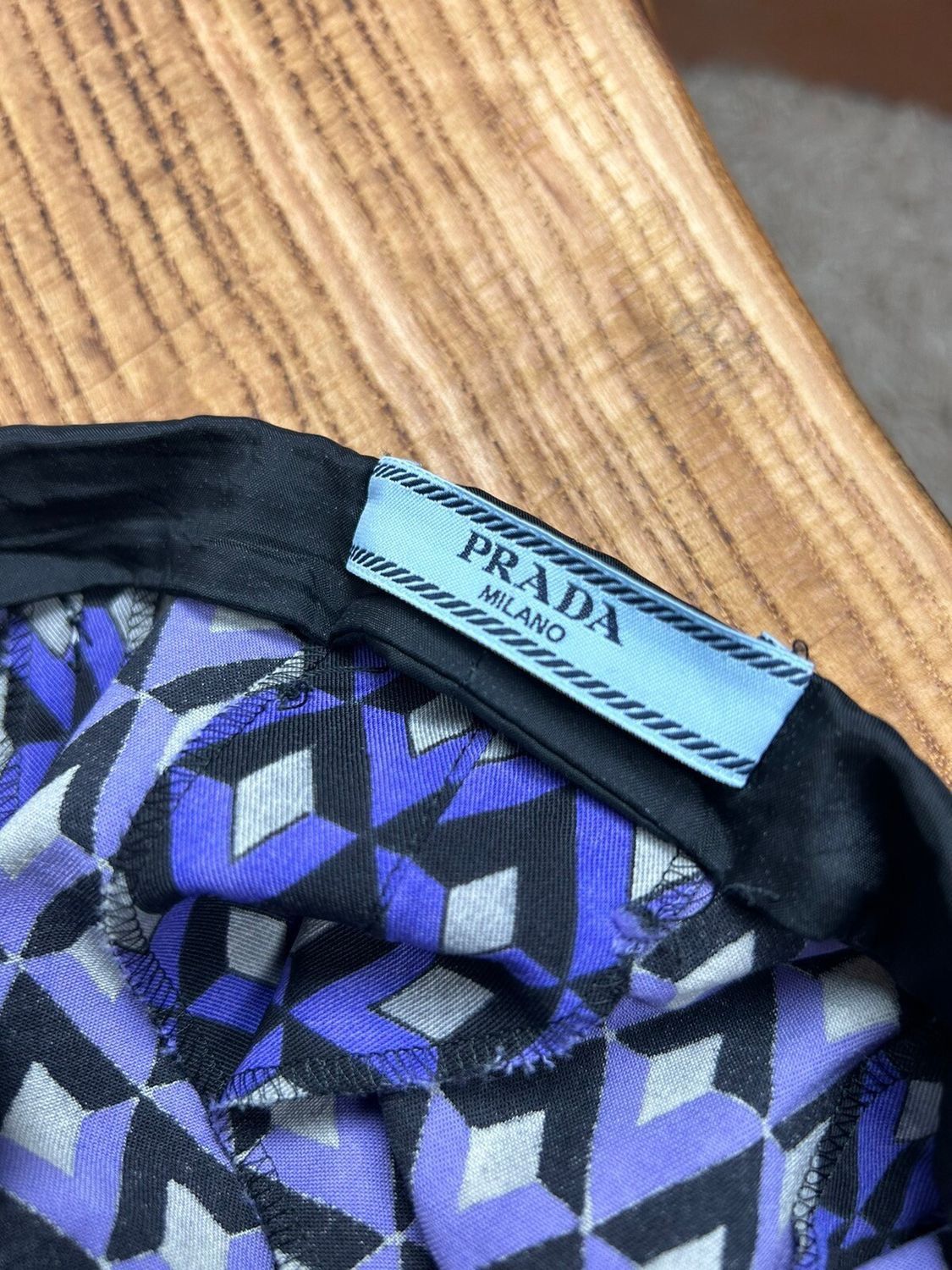 Prada Prada Womenswear Multicolor Ornament Casual Pants S12 Size 30" / US 8 / IT 44 - 9 Thumbnail