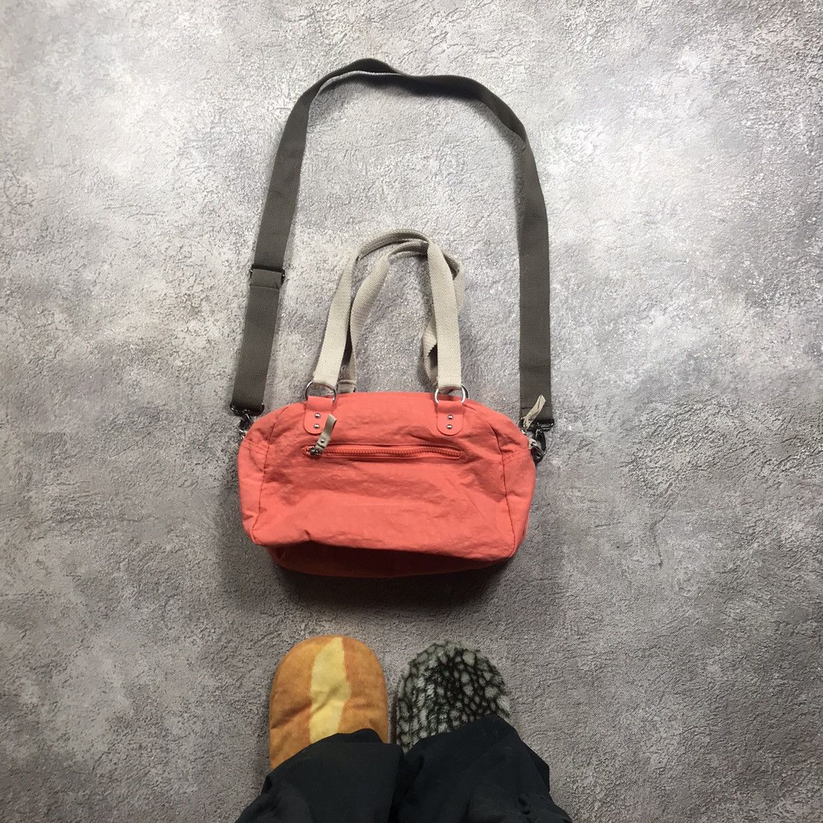 Vintage Vintage Y2K Red Crossbody Pocket Bag Japanese Streetwear OS Size ONE SIZE - 5 Thumbnail