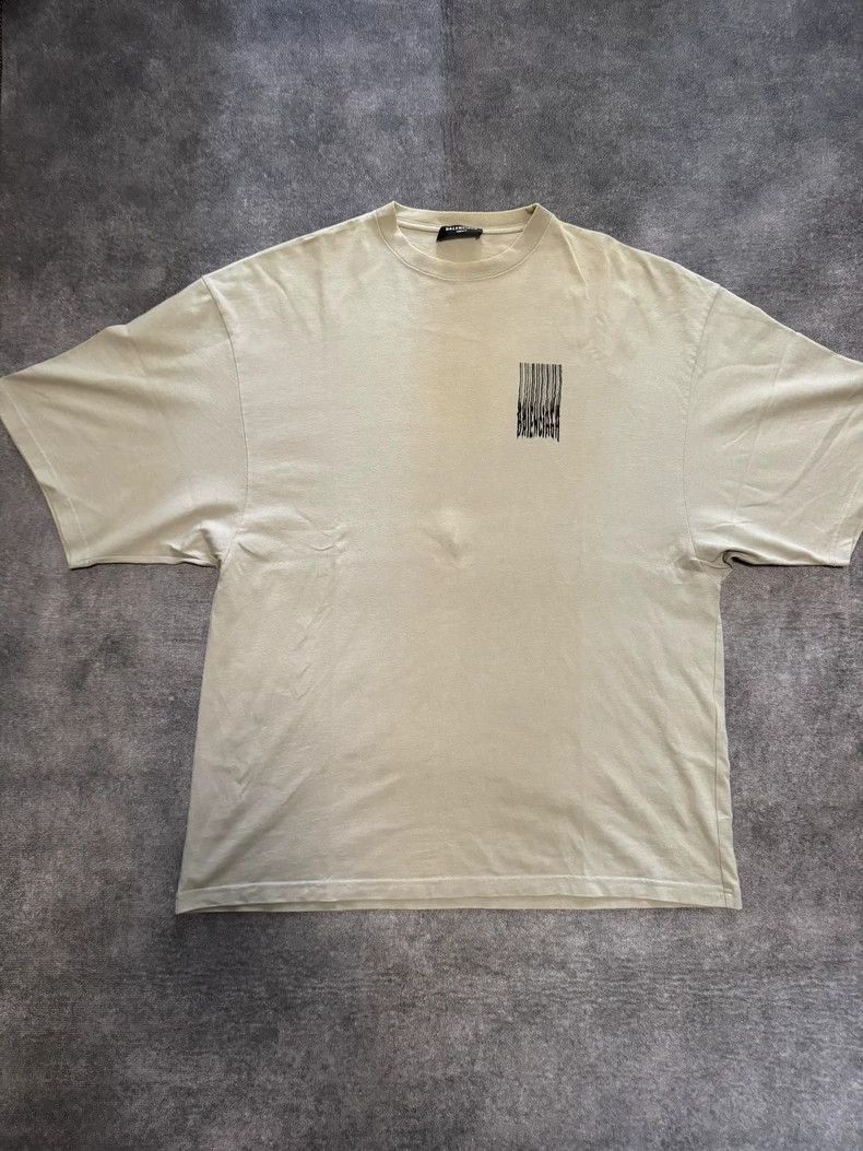 Balenciaga Balenciaga Khaki damage two-dimensional code printing shor Size US M / EU 48-50 / 2 - 1 Thumbnail