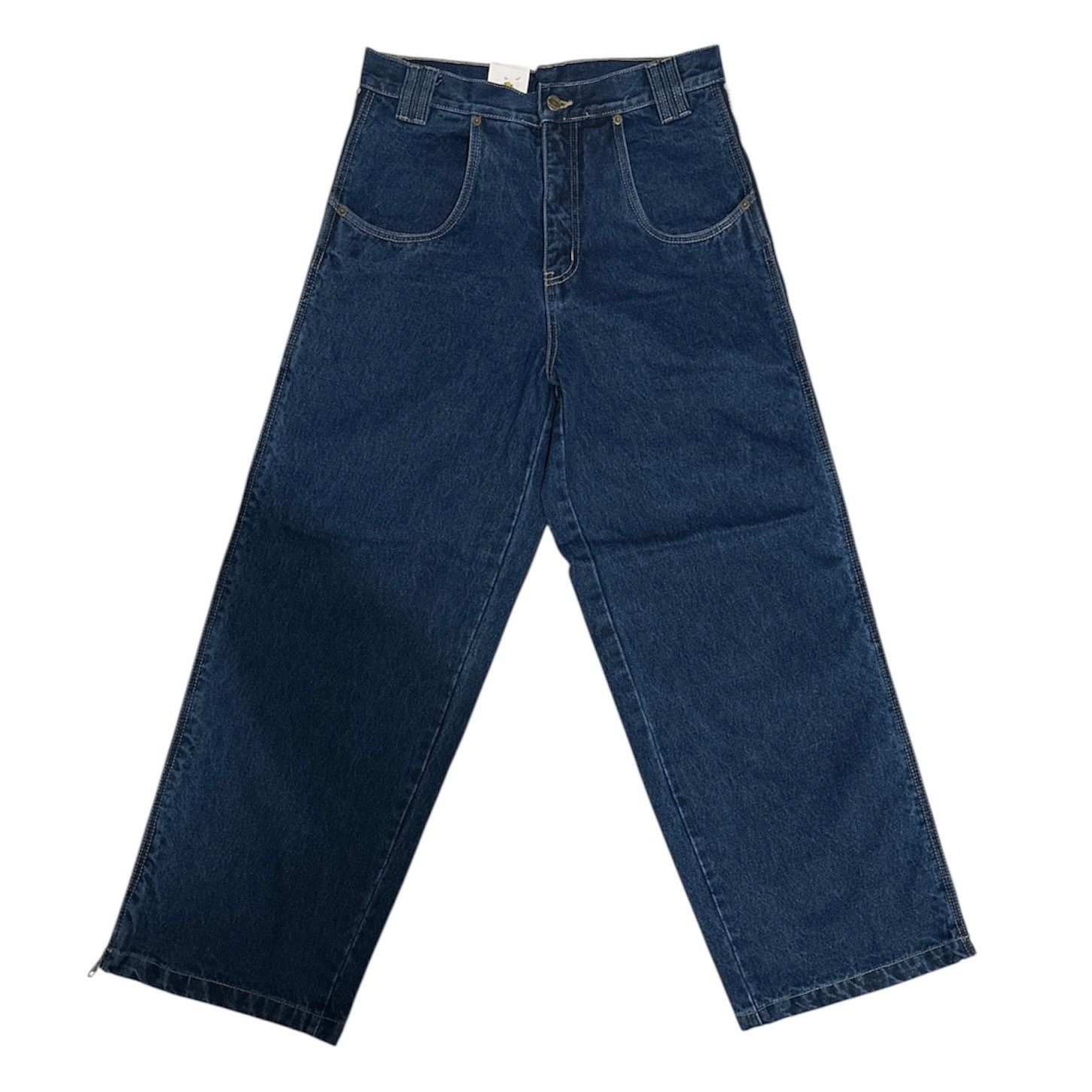 JNCO × Vintage Vintage Sarali Jeans Convertible Zipper Super Wide Camo Rave Size US 29 - 2 Thumbnail