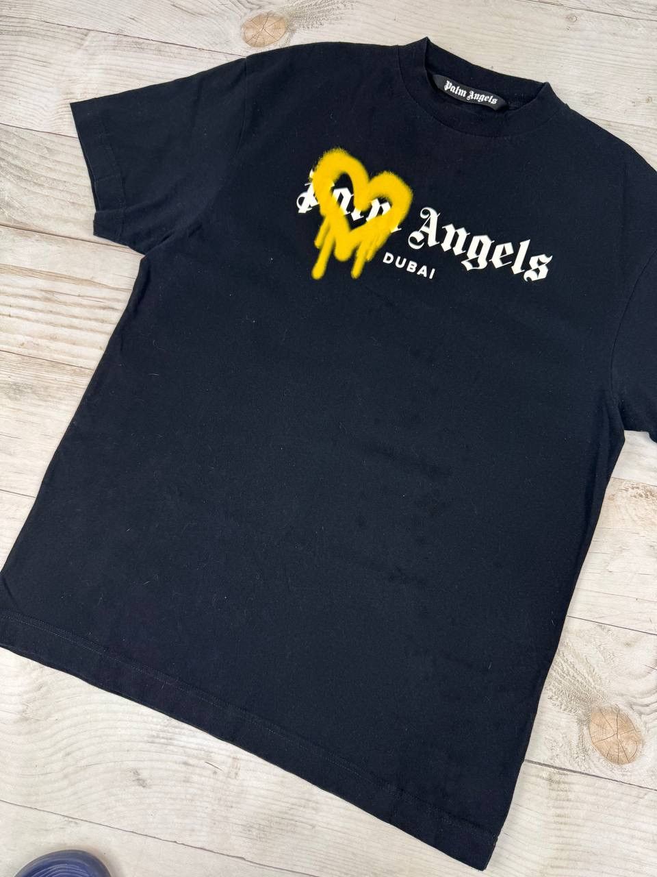 Palm Angels Palm Angels Dubai Sprayed Logo Tee Size US L / EU 52-54 / 3 - 4 Thumbnail