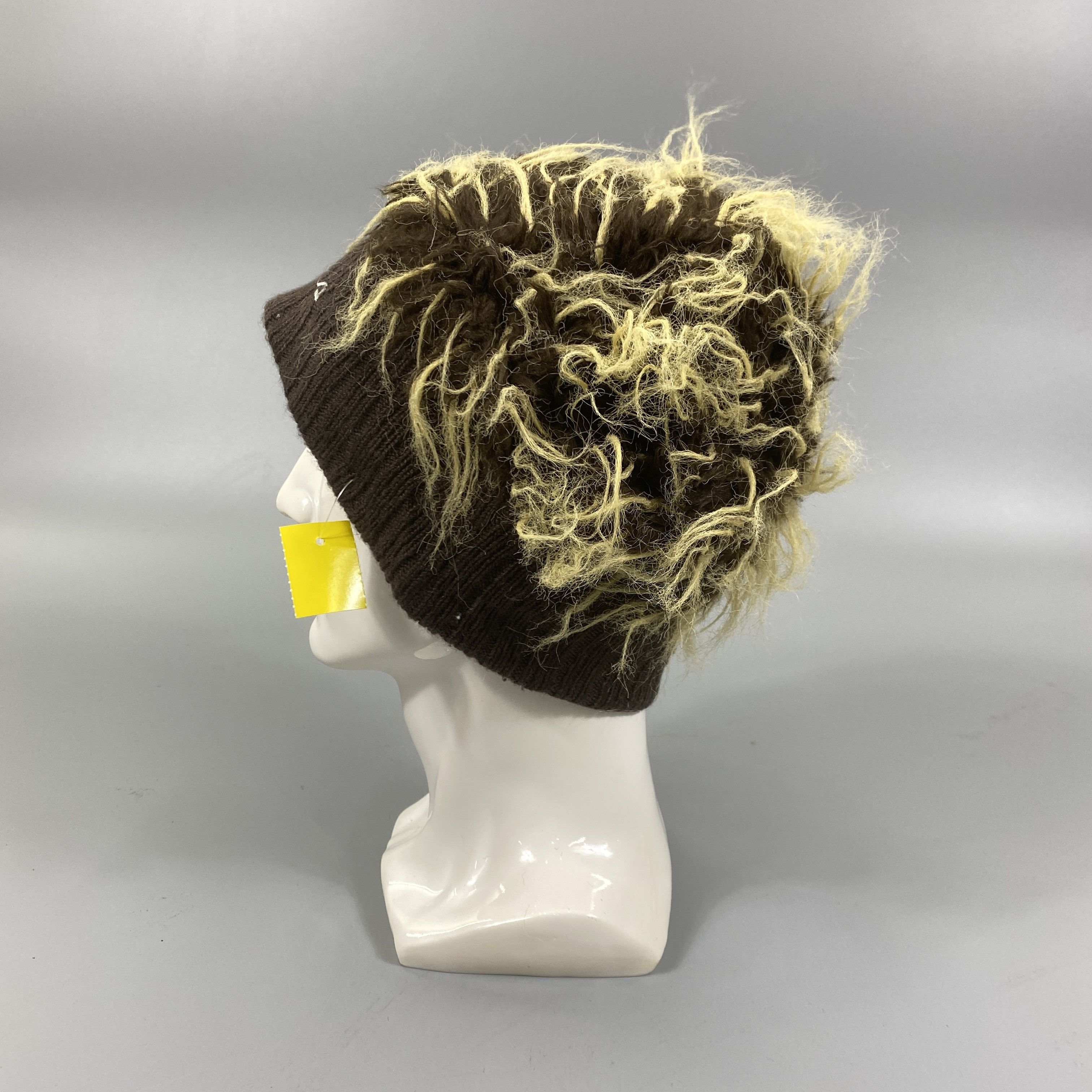 Japanese Brand Gbula Fur Snow Cap Beanie -BN703 Size ONE SIZE - 3 Thumbnail